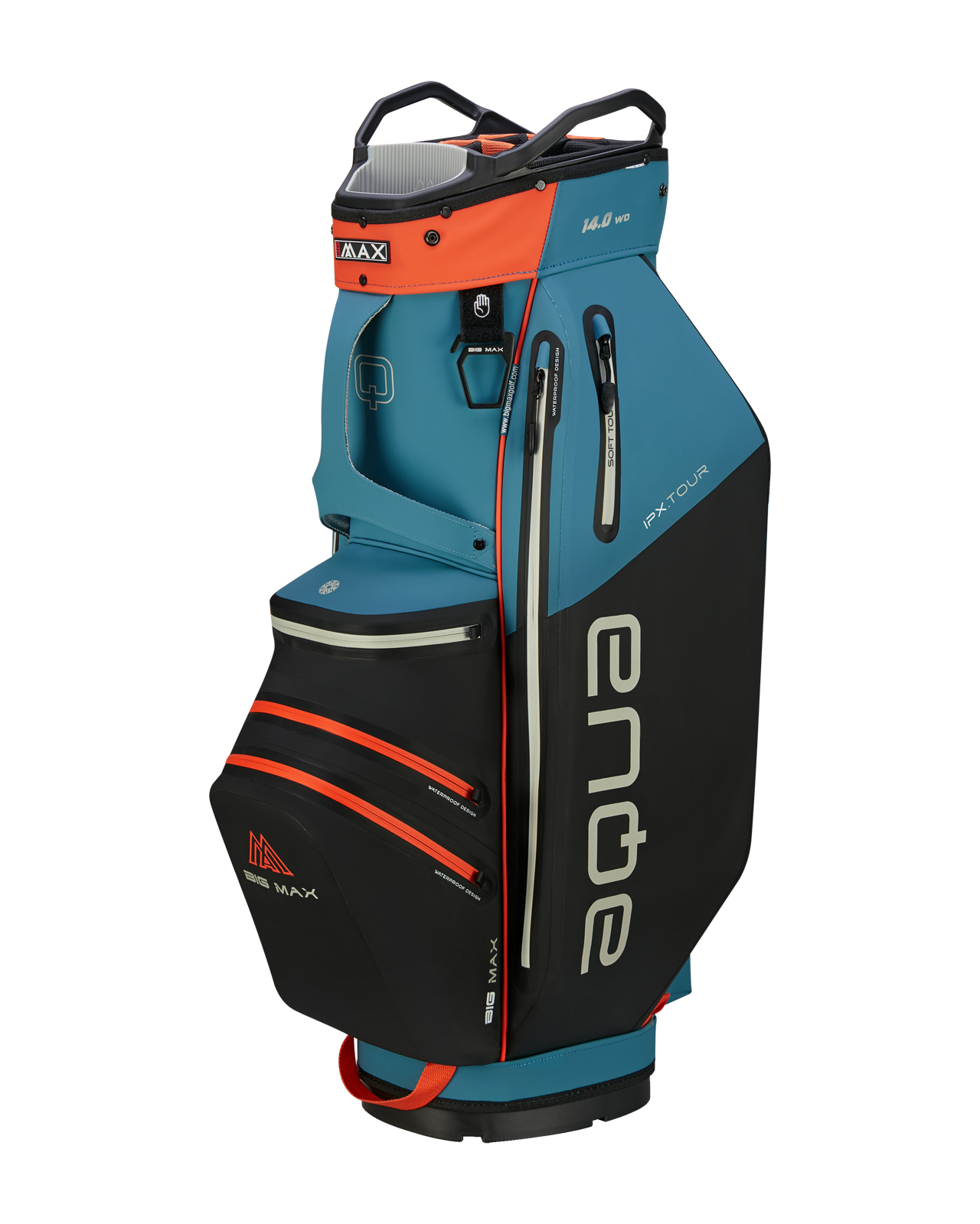 Aqua IPX Tour, Cartbag - blue_black_orange