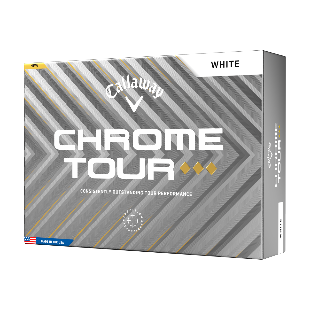 Chrome Tour TD, Baller, 3-pack - white