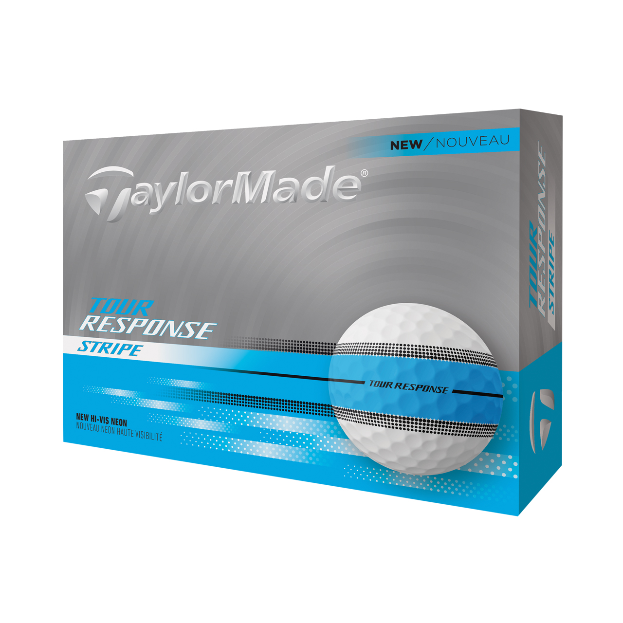 Tour Response Neon Stripe, Baller 3-pack - neon_blue
