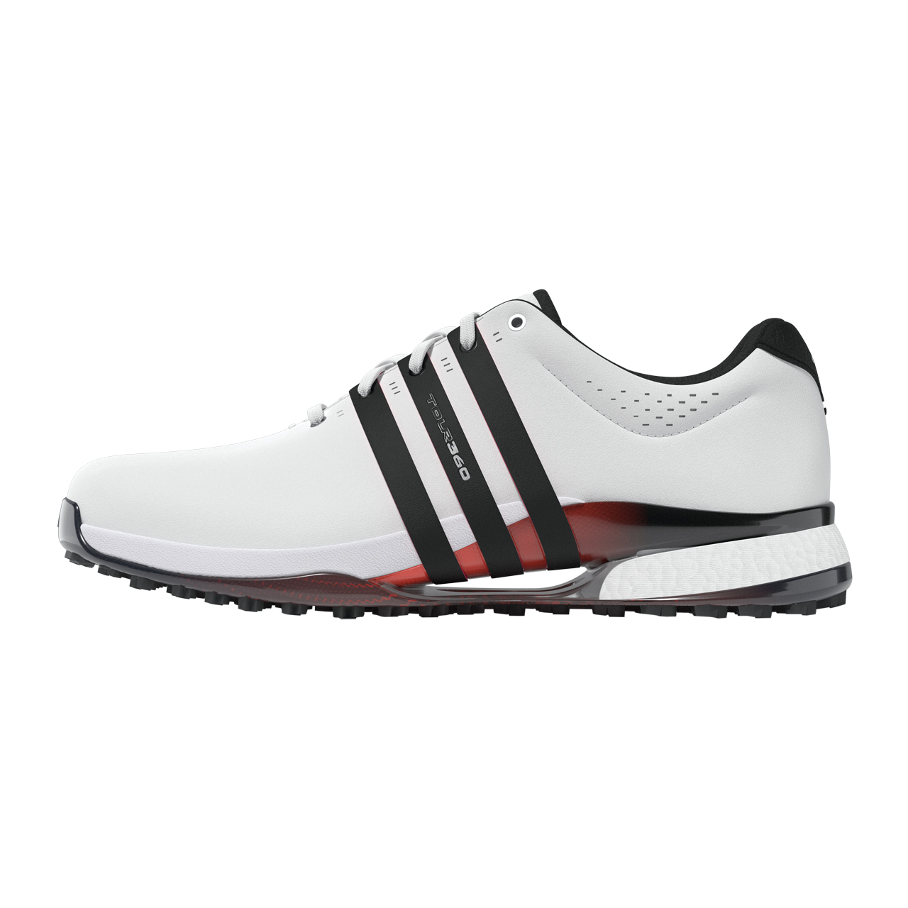 Tour360 Spikeless, Herre  - white_coreblack_lucidred