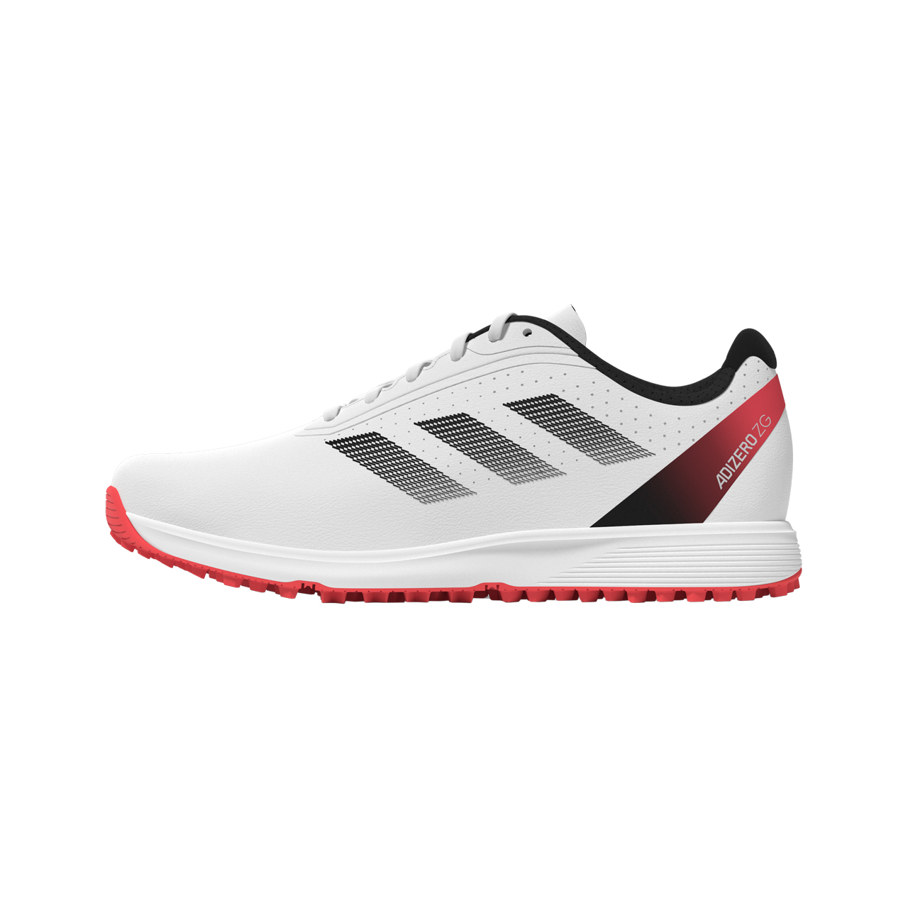 Adizero ZG, Junior - white_lucidred_coreblack