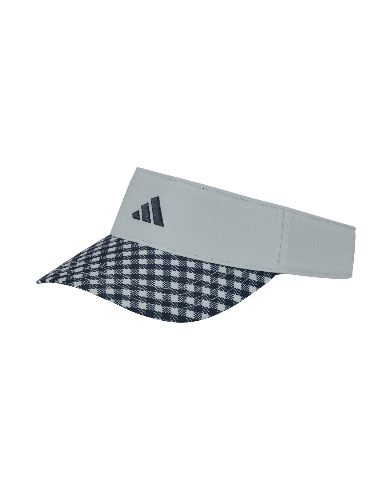 Tour Gingham, Visor, Dame - wonder_silver__collegiate_navy