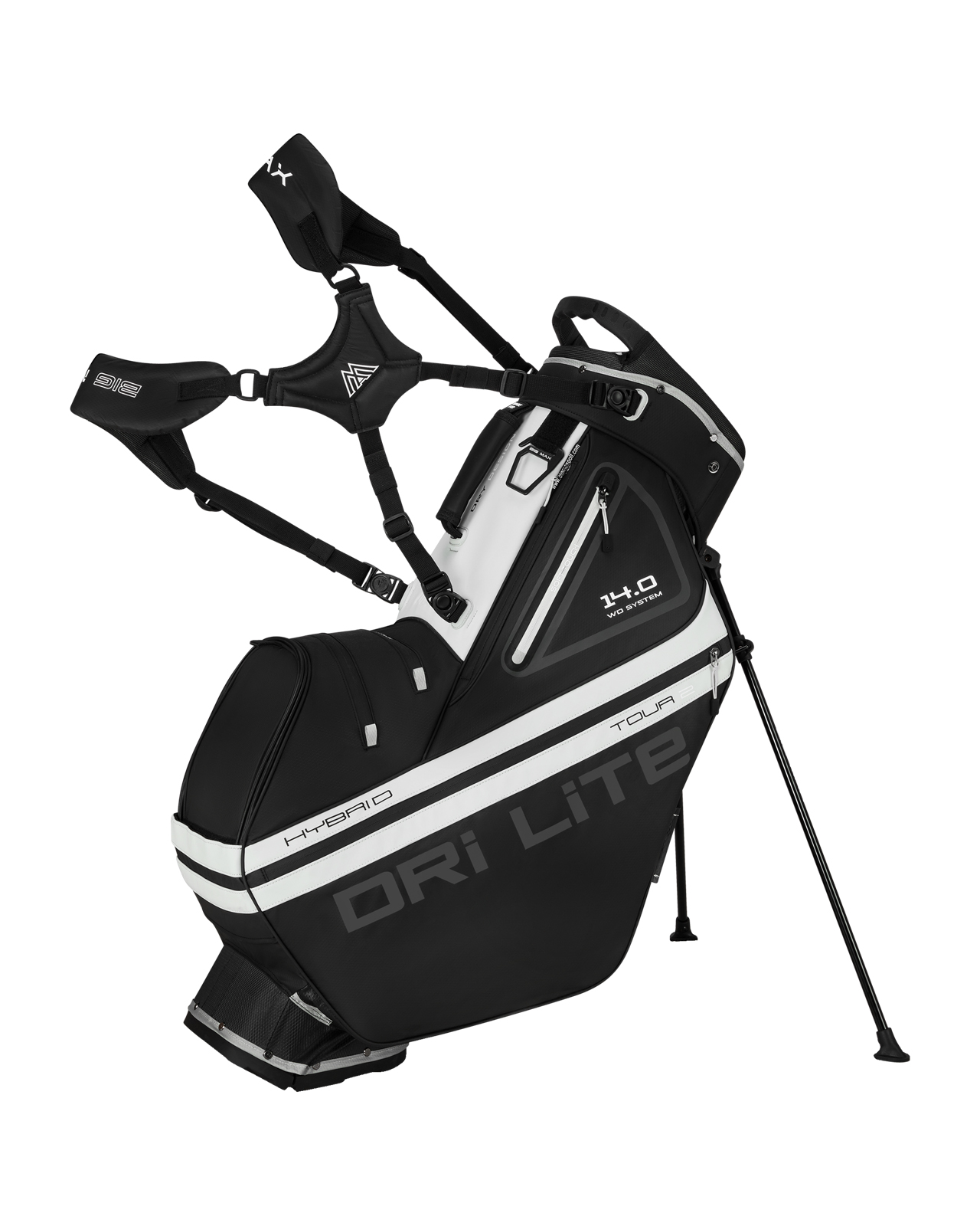 DriLite Hybrid Tour 2, Standbag - black_off_white_x000D_