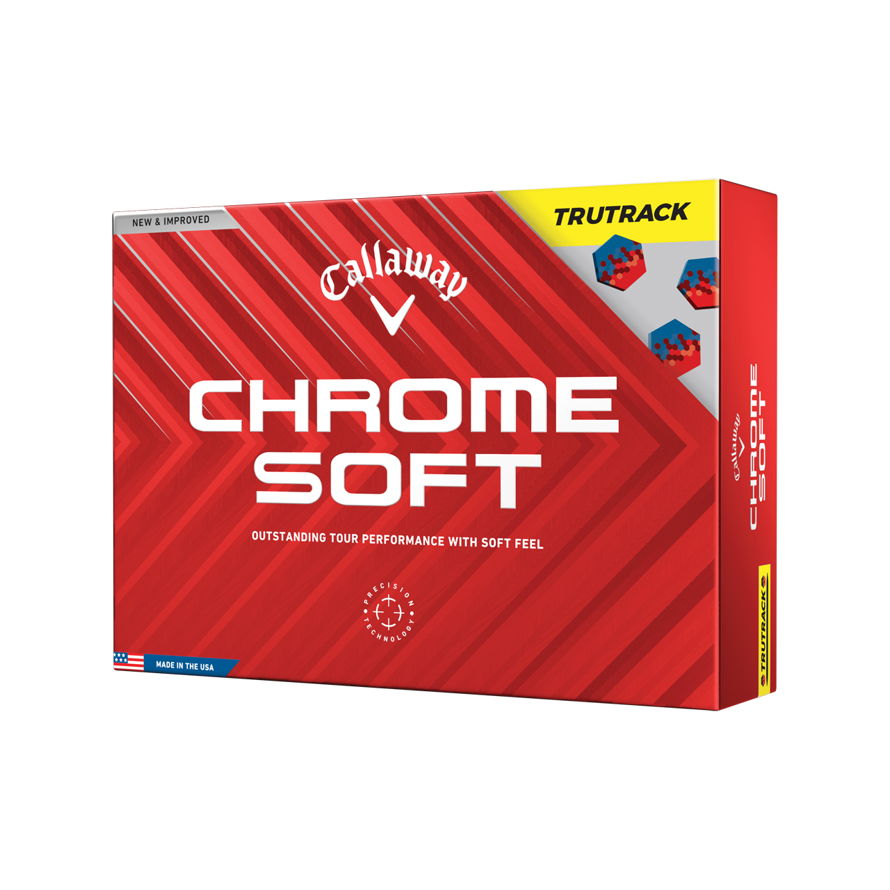 Chrome Soft, Baller 3-pack - yellow_tru_track