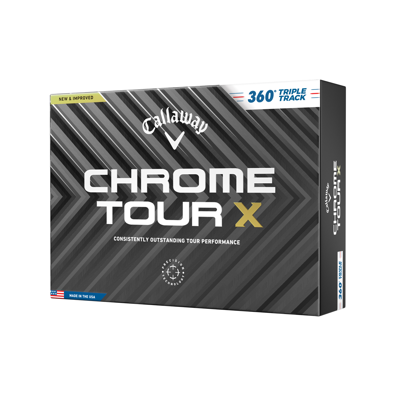 Chrome Tour X, Baller 3-pack - white_360_triple_track