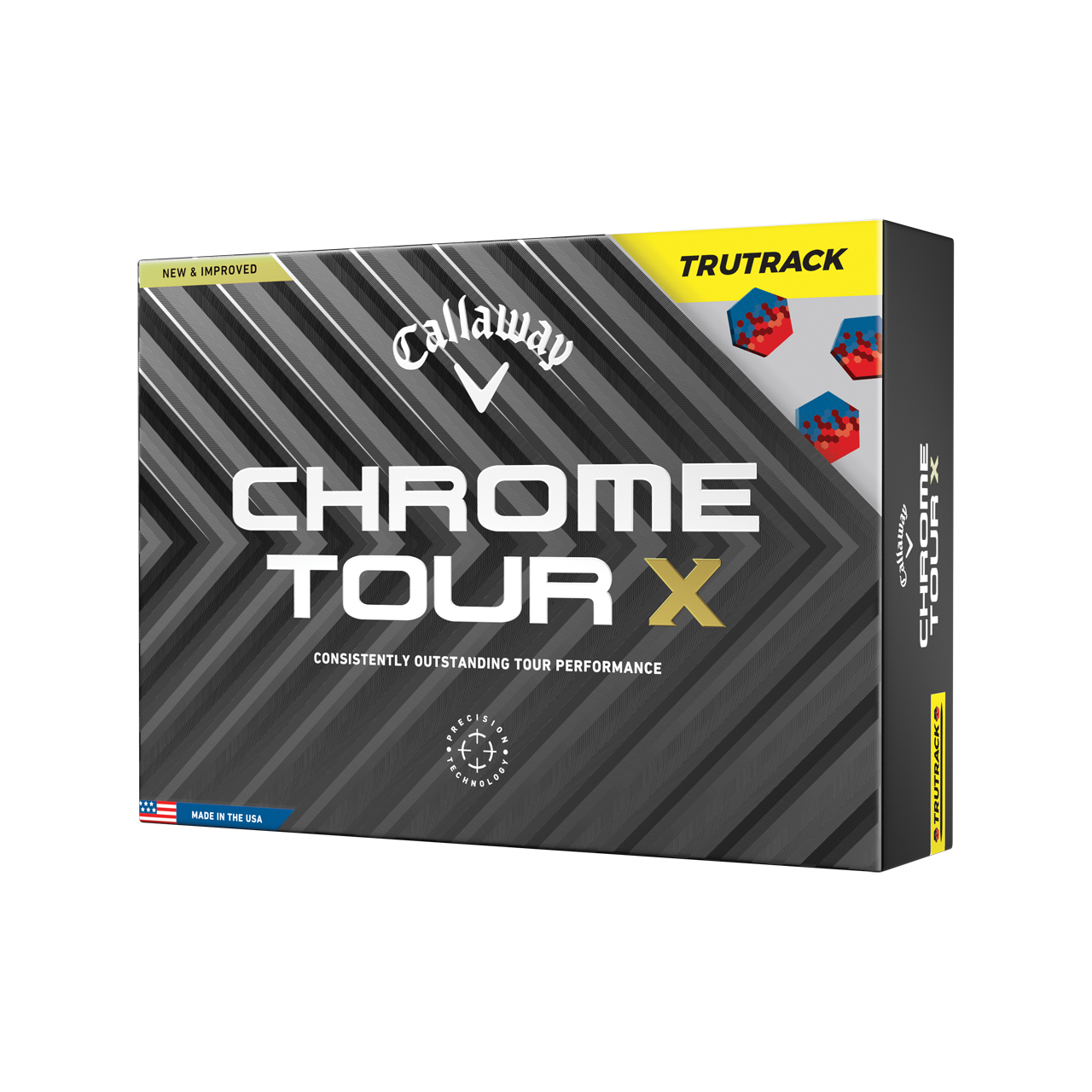 Chrome Tour X, Baller 3-pack - yellow_tru_track