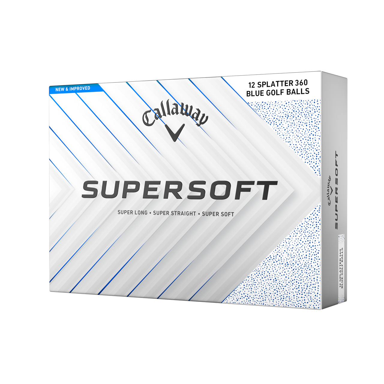 Supersoft Splatter, Baller, 3-pack - blue