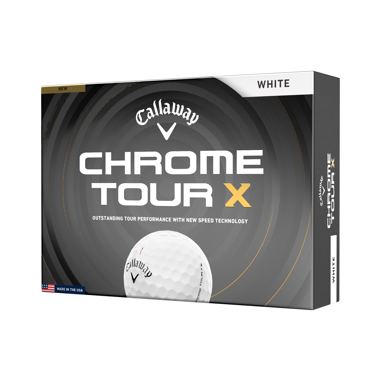 Chrome Tour X, Baller 3-pack - white