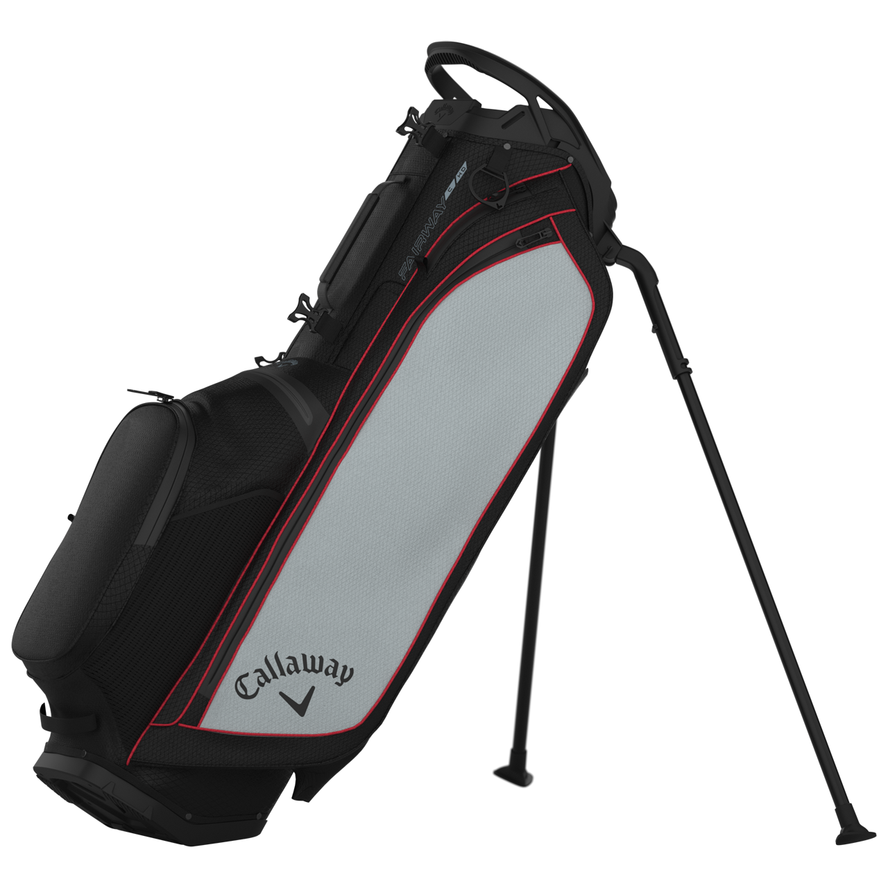 Fairway C HD, Standbag - black_logo