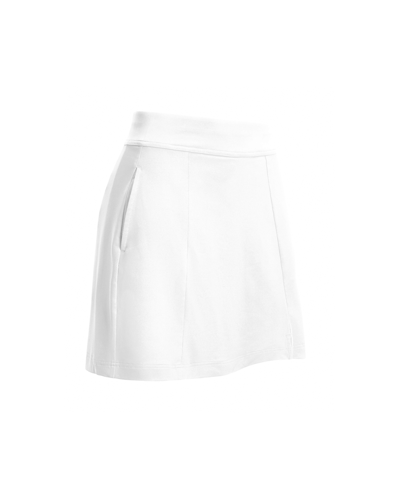 Opti-Dri Knit, Skort, Dame - brilliant_white
