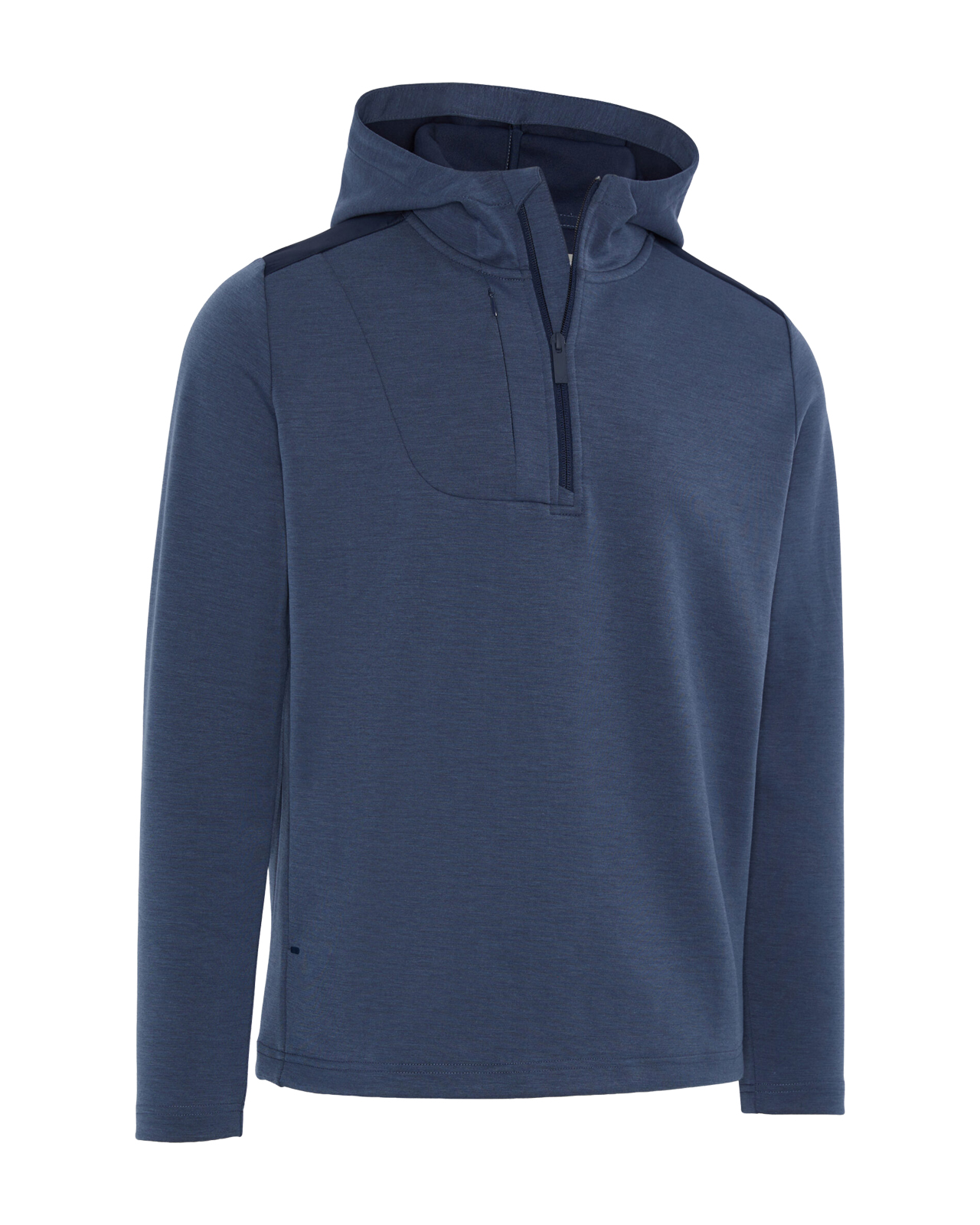 Premium, Hoodie, Herre - peacoat_heather