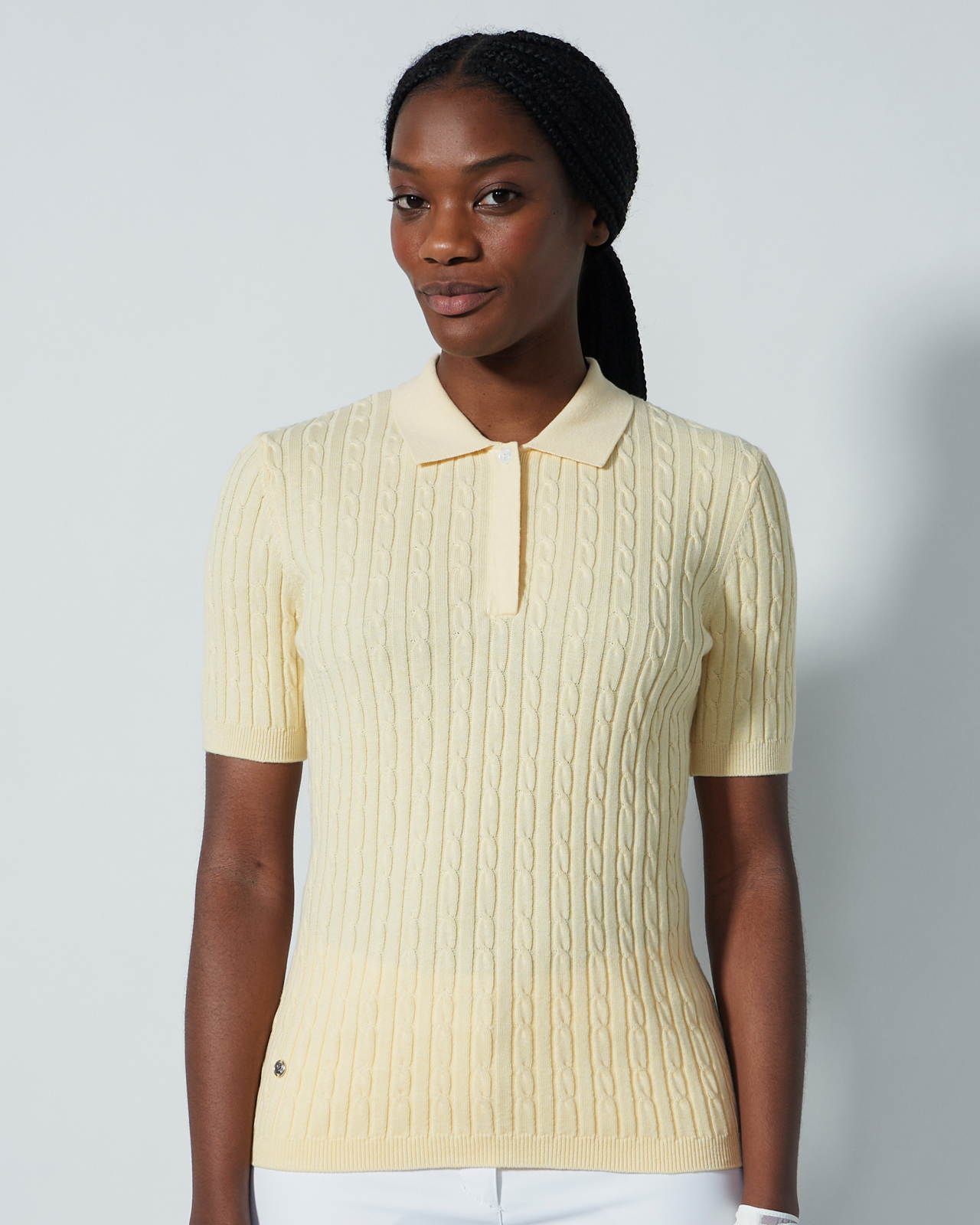 Madelene, Polo, Dame - light_yellow