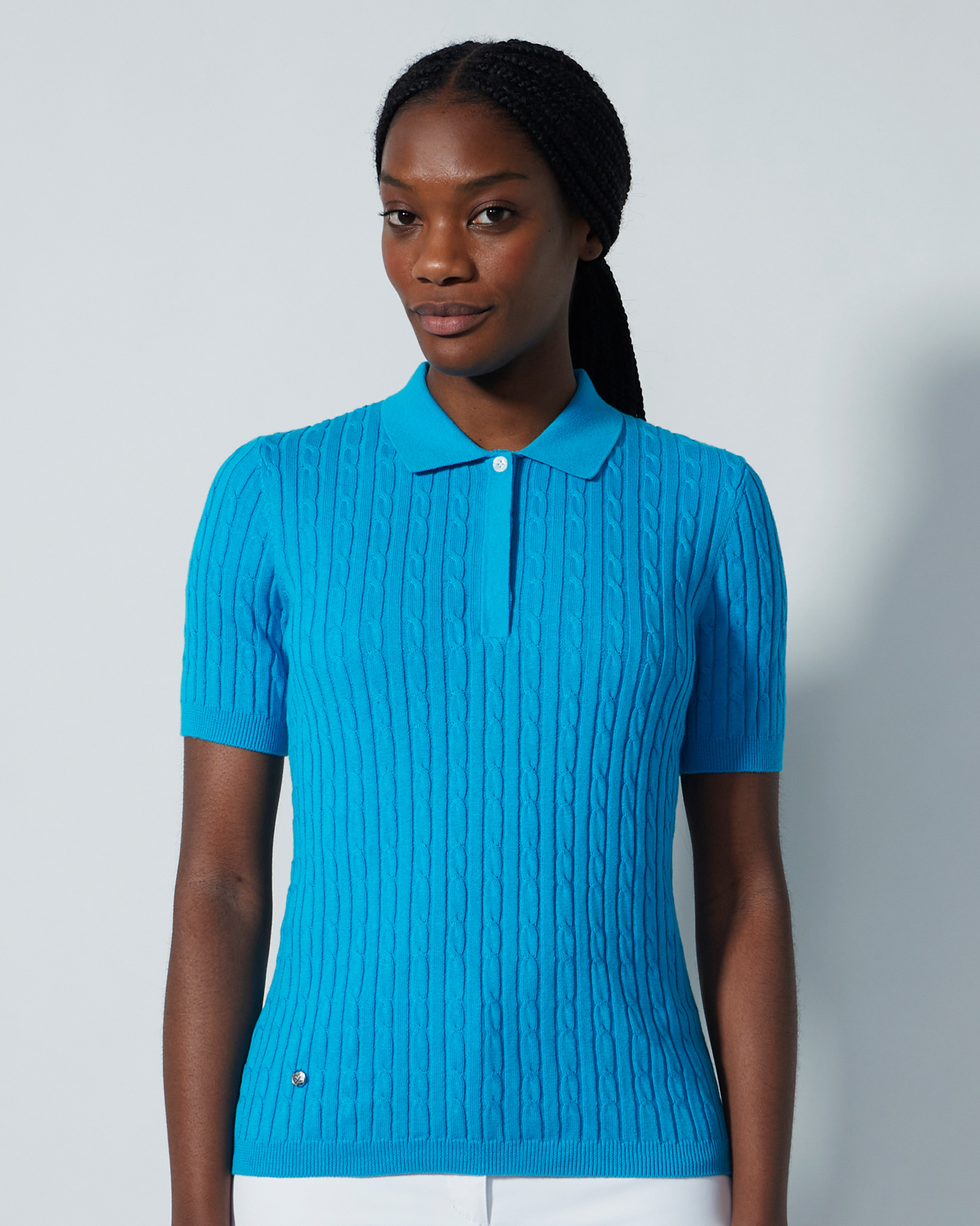 Madelene, Polo, Dame - sea_salt