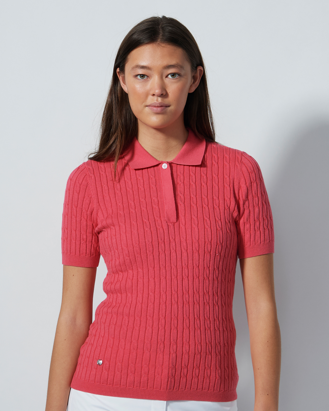 Madelene, Polo, Dame - intense_coral