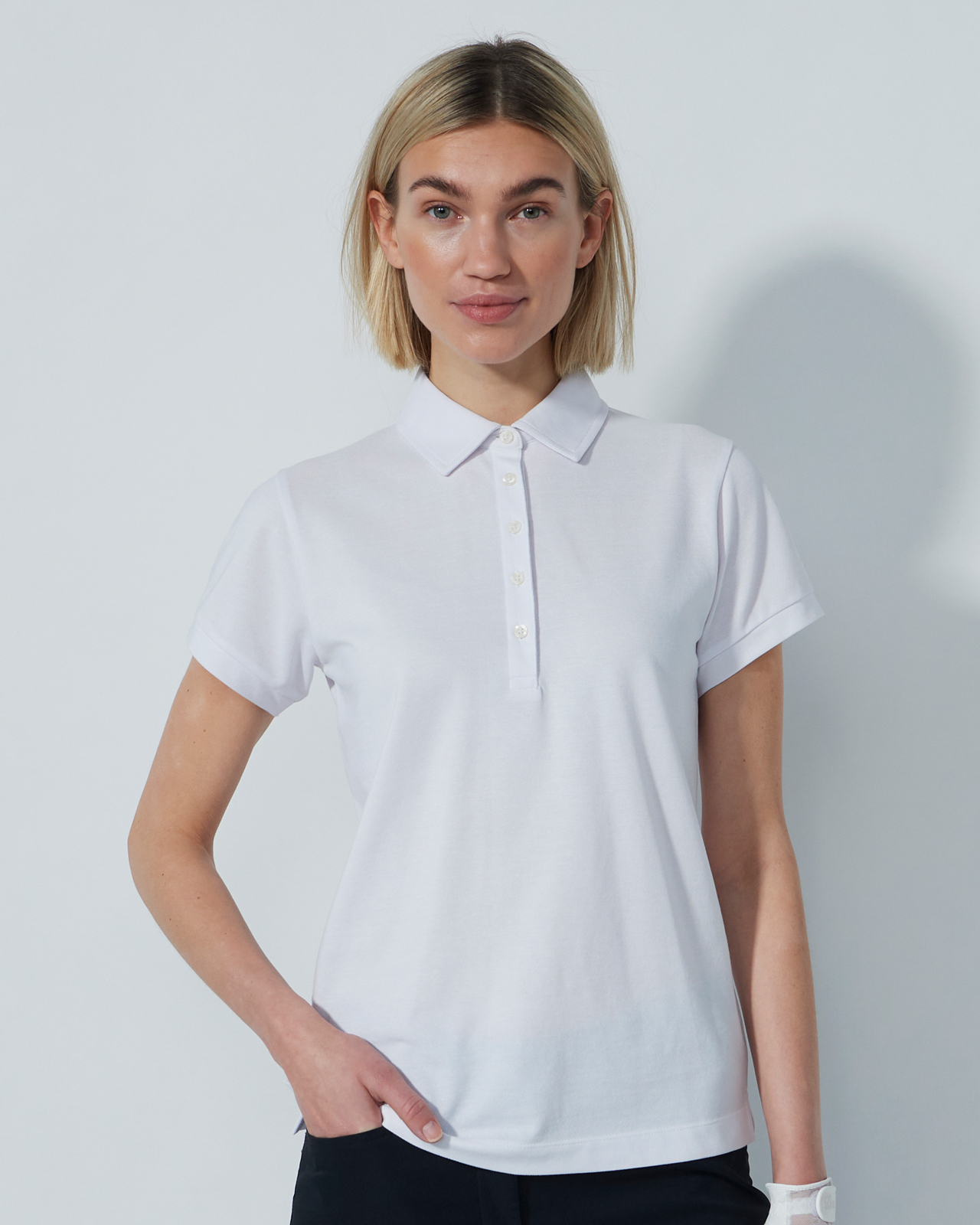 Fairway, Polo, Dame - white