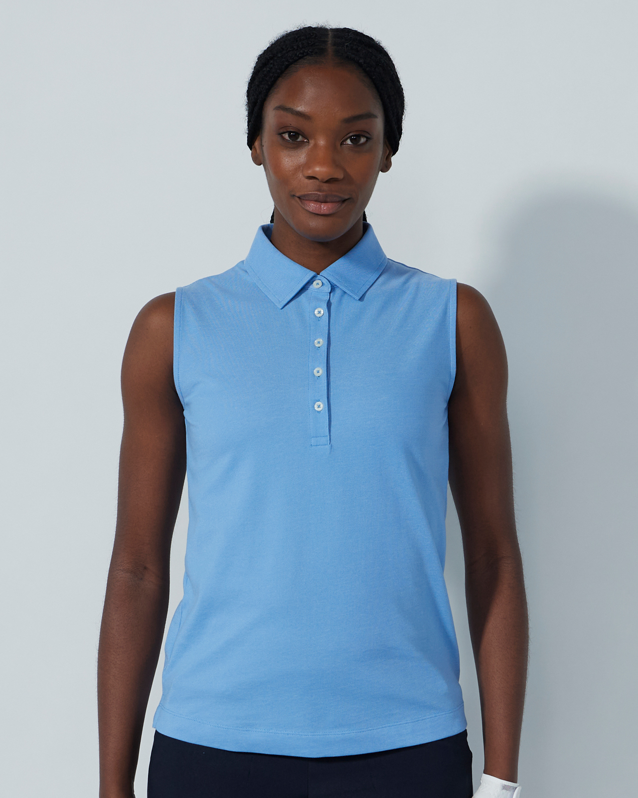 Fairway, Ermeløs Polo, Dame - sky