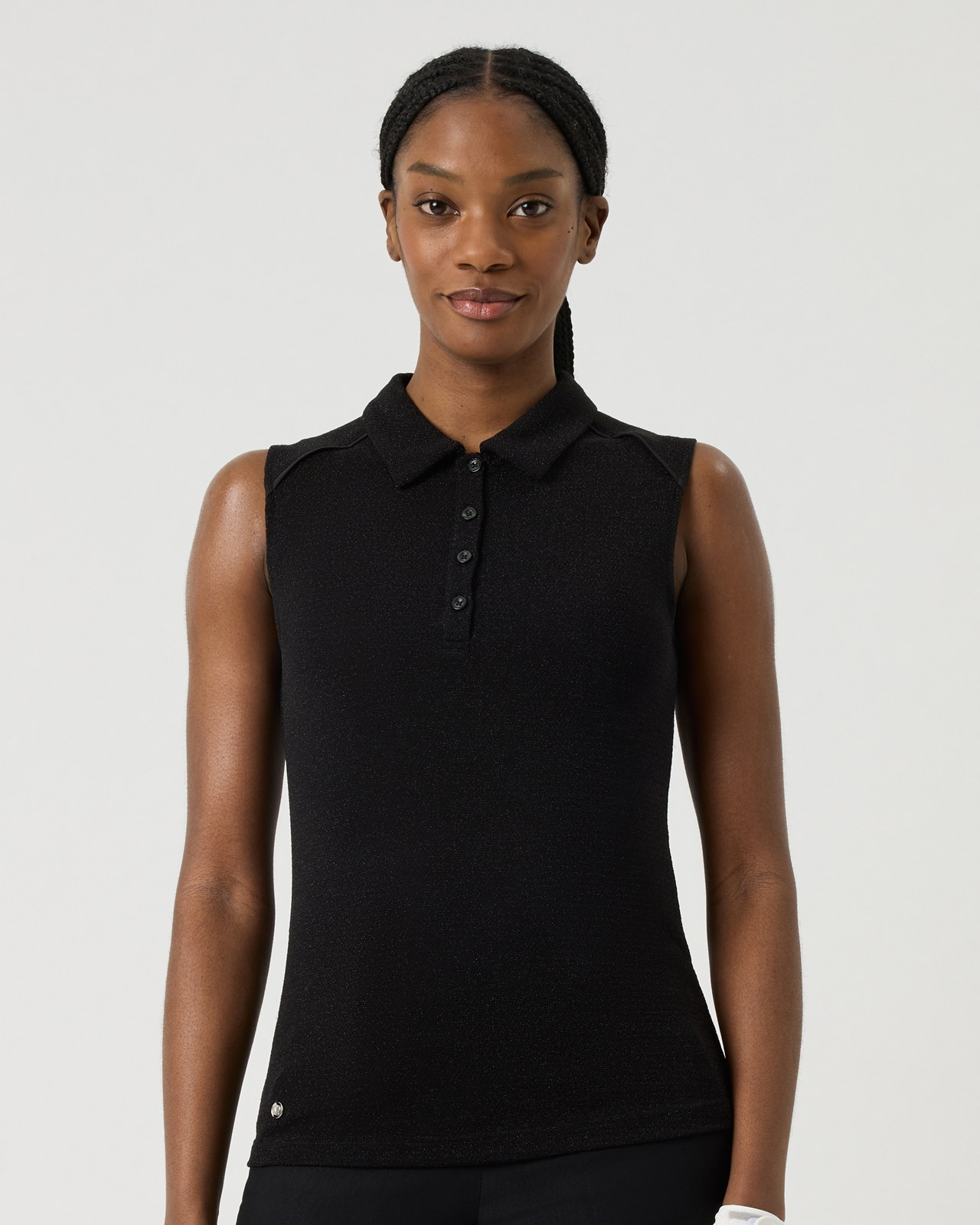 Fancy, Polo, Dame - black