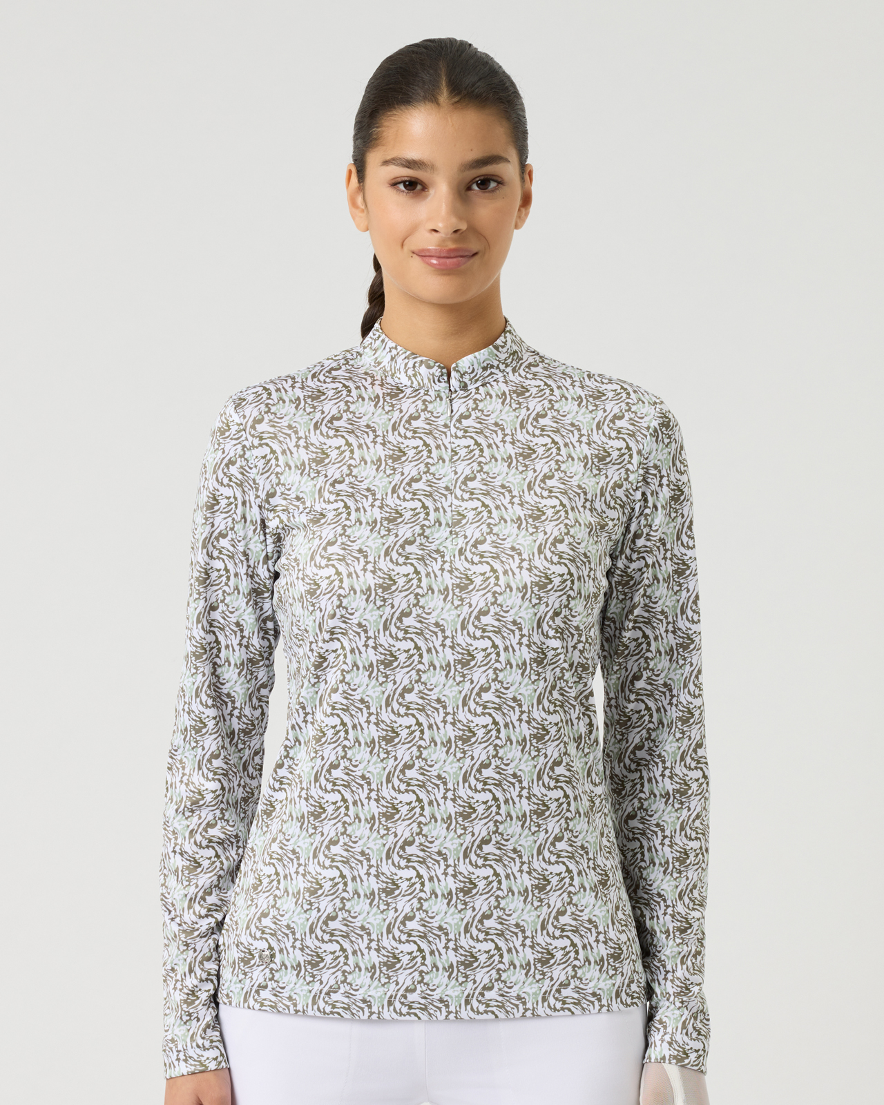 Dull Printed, Trøye, Dame - abstract_swirl