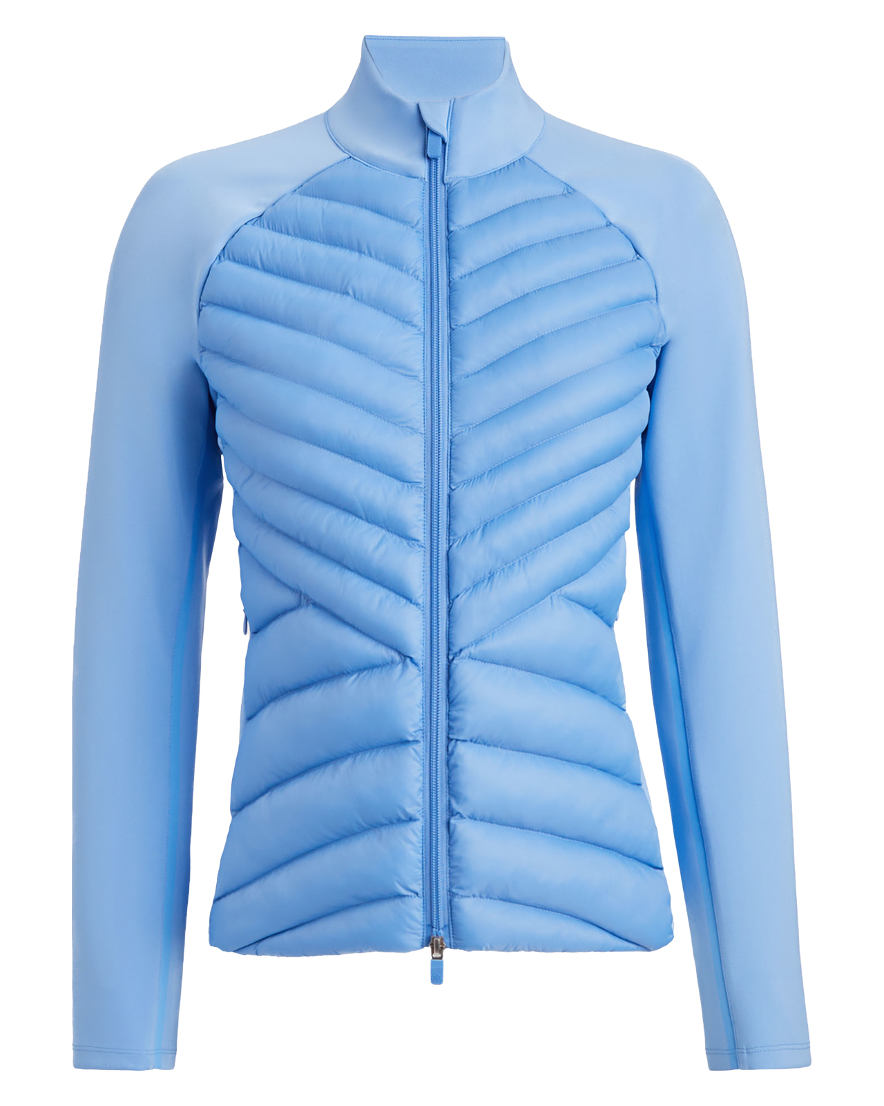 Hybrid Quilted Tech Interlock, Jakke, Dame - dawn