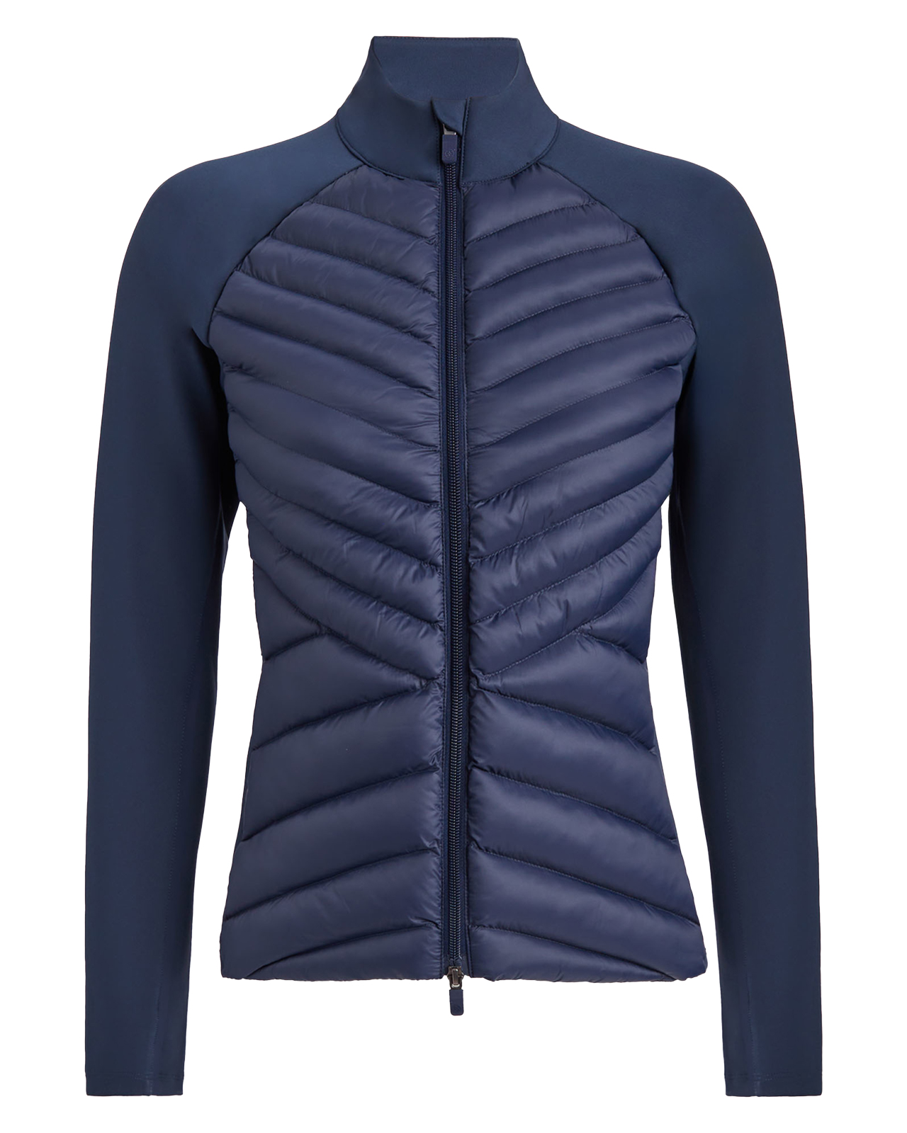Hybrid Quilted Tech Interlock, Jakke, Dame - twilight