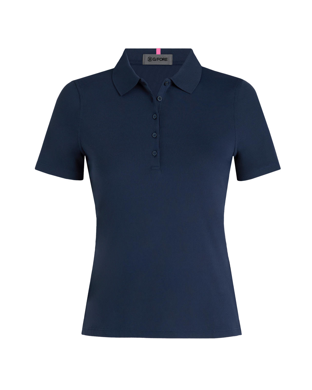 Tech Nylon Rib, Polo, Dame - twilight