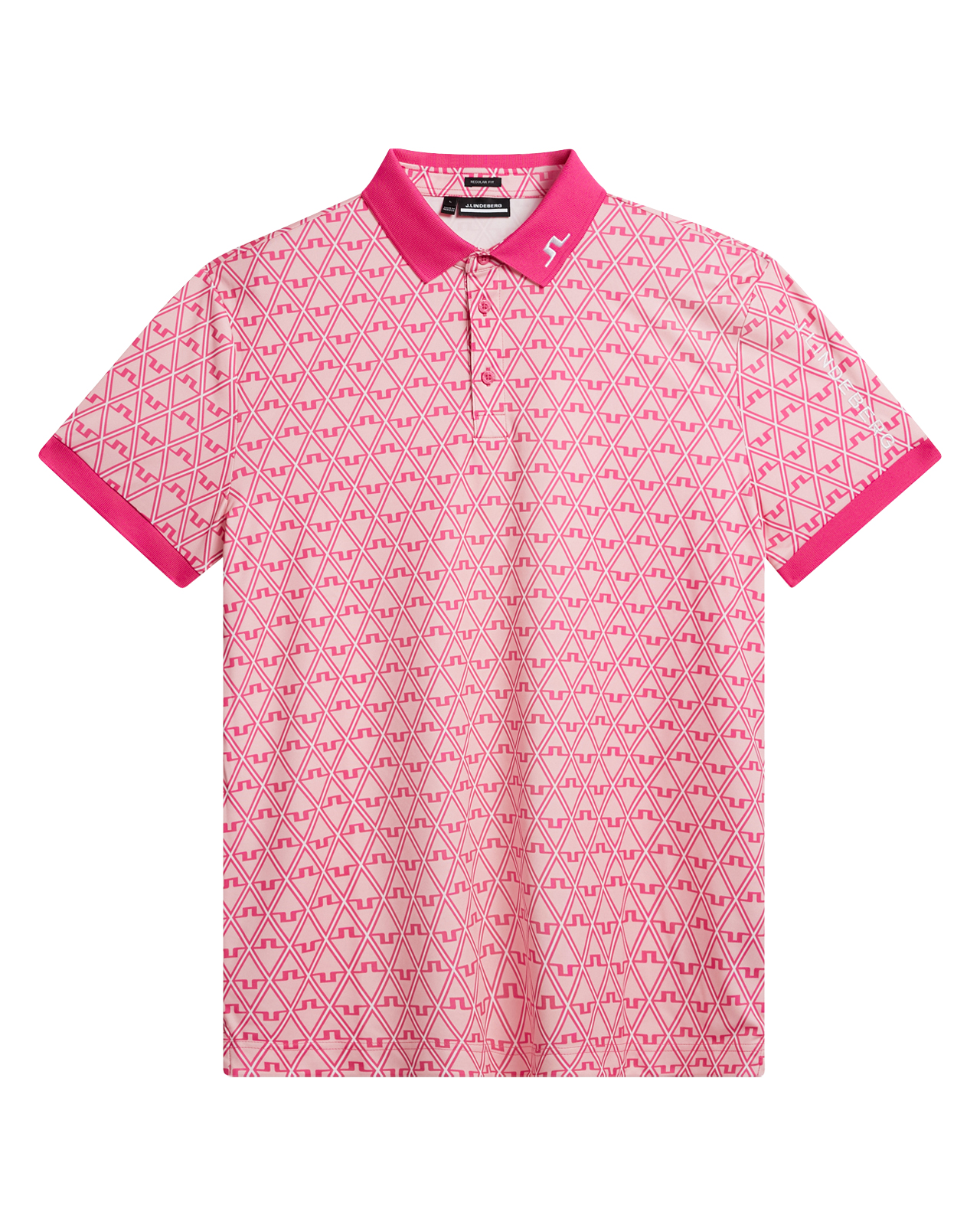 Tour, Polo, Herre - geo_powder_pink