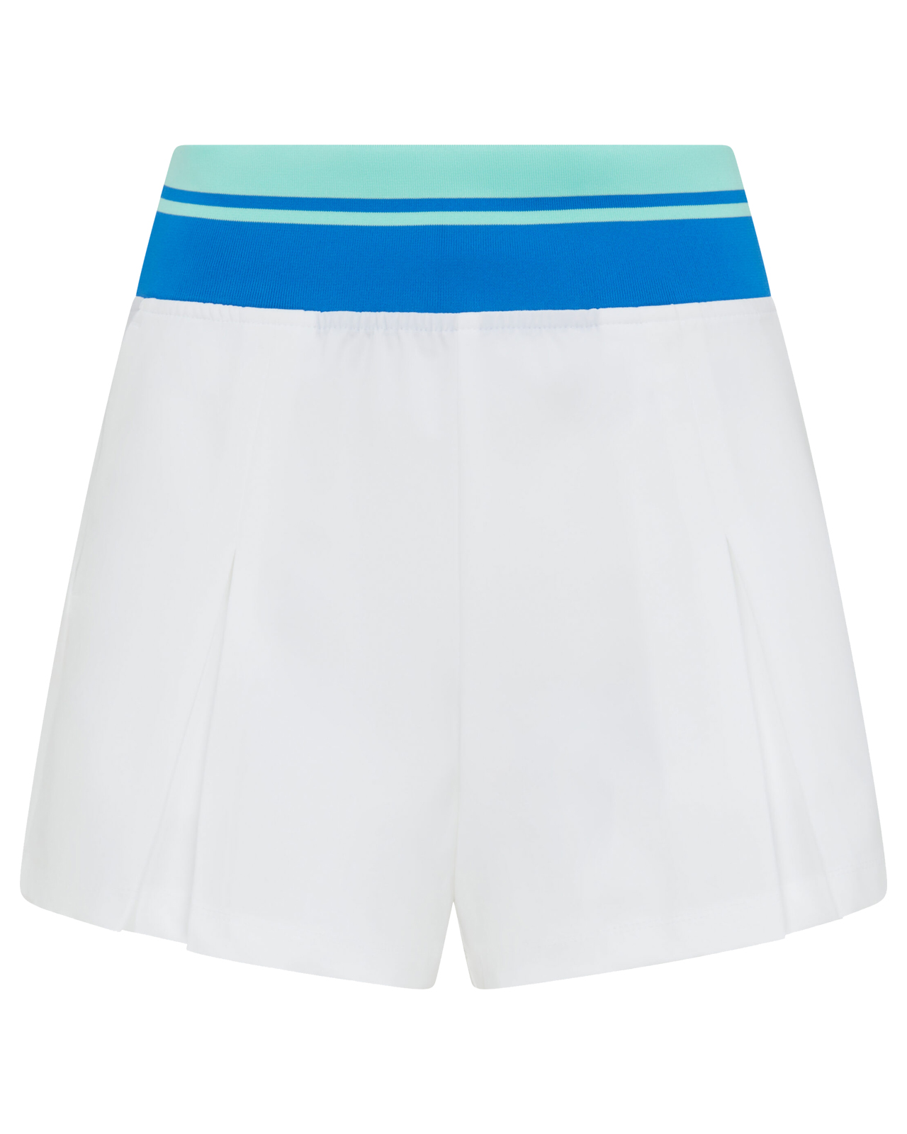 Colourblock, Skort, Dame - bright_white