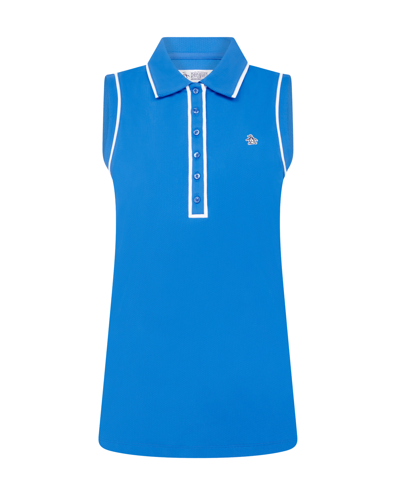 Veronica, Ermeløs polo, Dame - french_blue