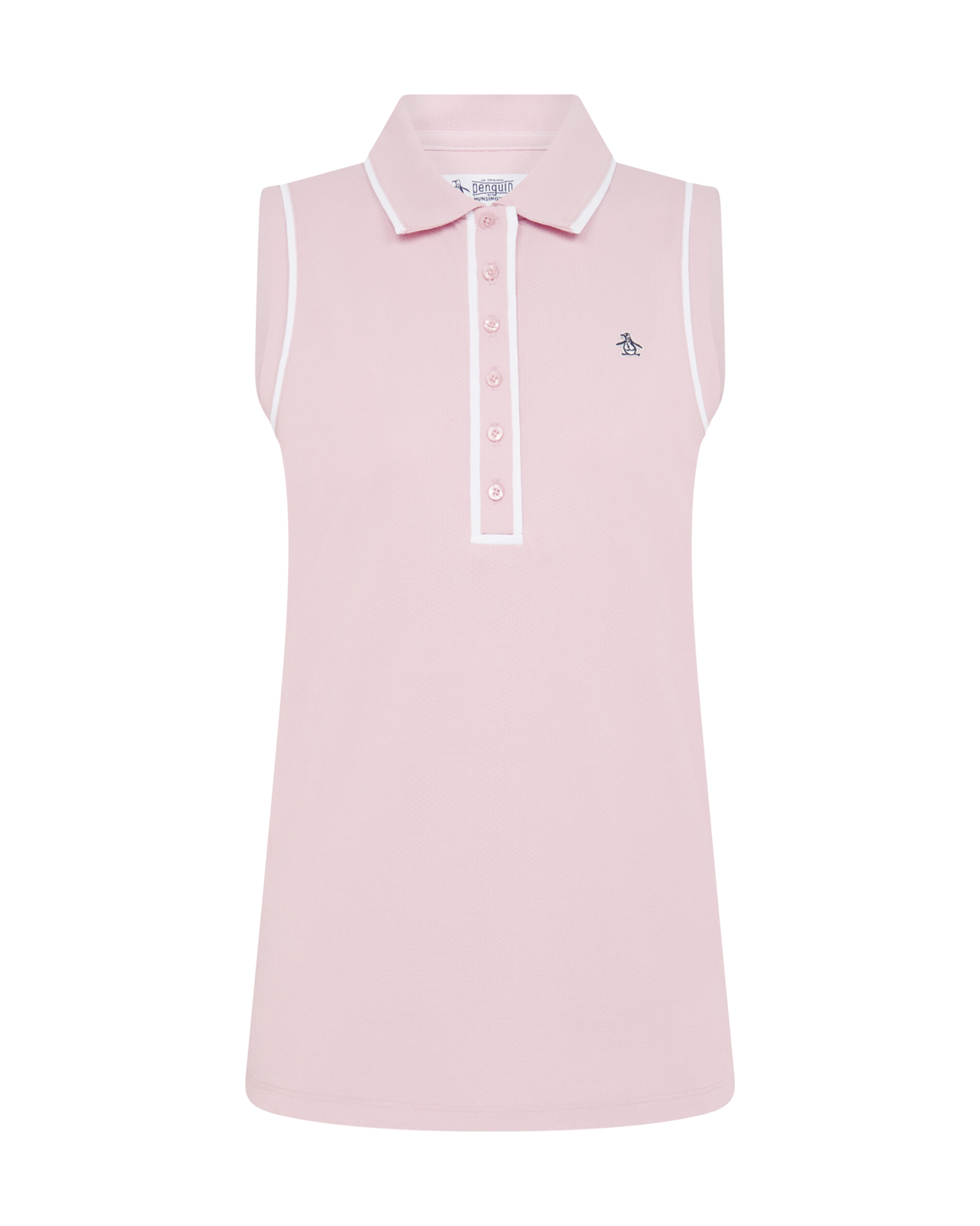 Veronica, Ermeløs polo, Dame - charm_pink