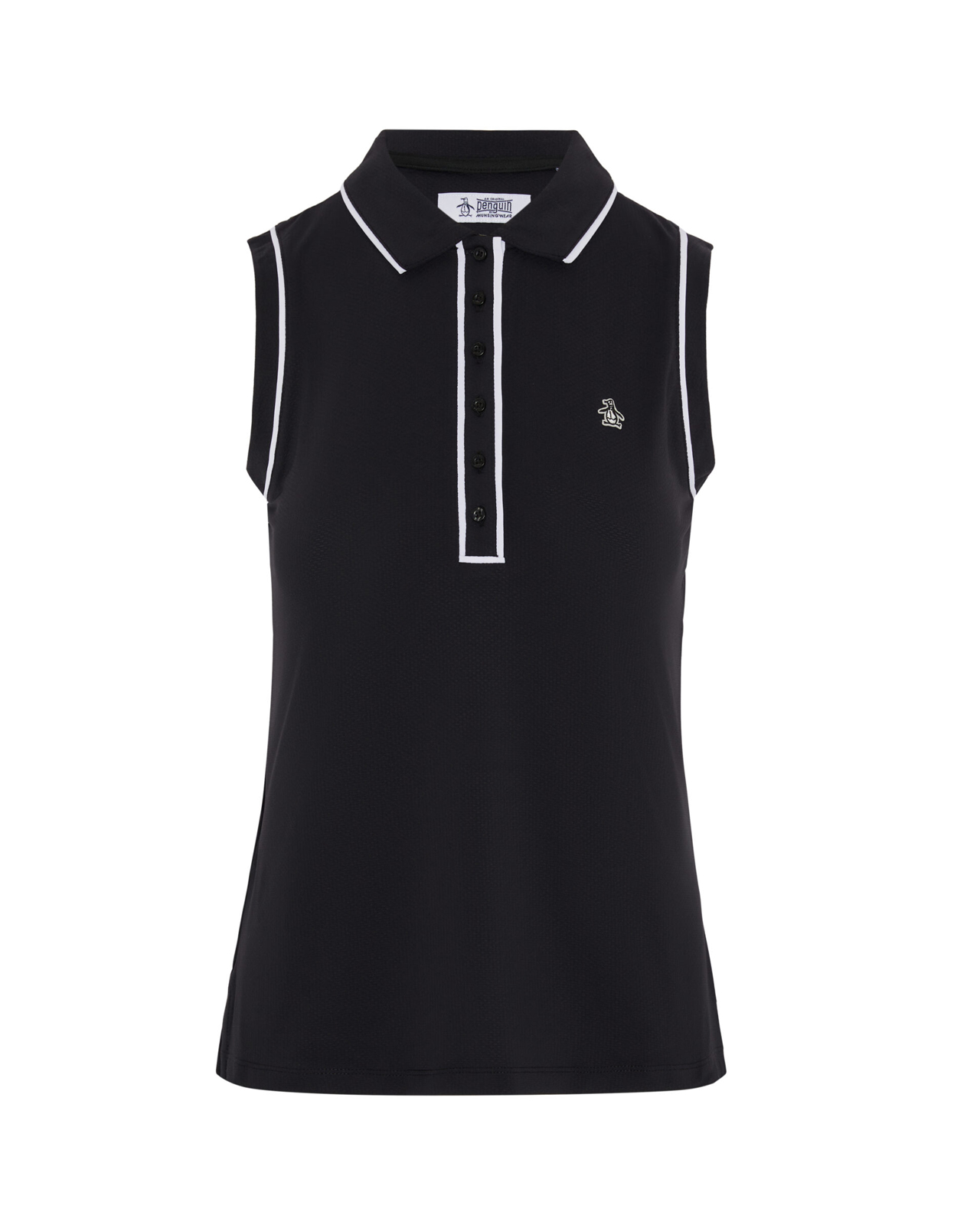 Veronica, Ermeløs polo, Dame - caviar