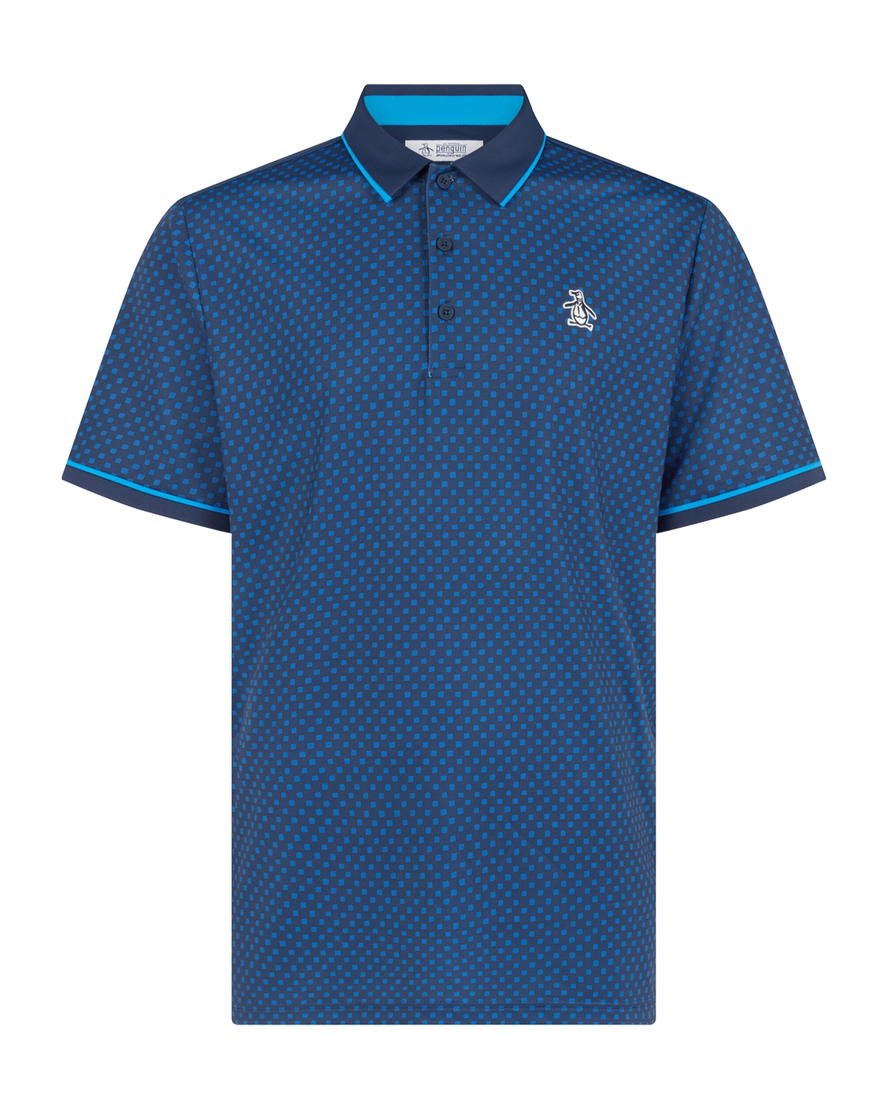 Novelty Graphic, Polo, Herre - black_iris