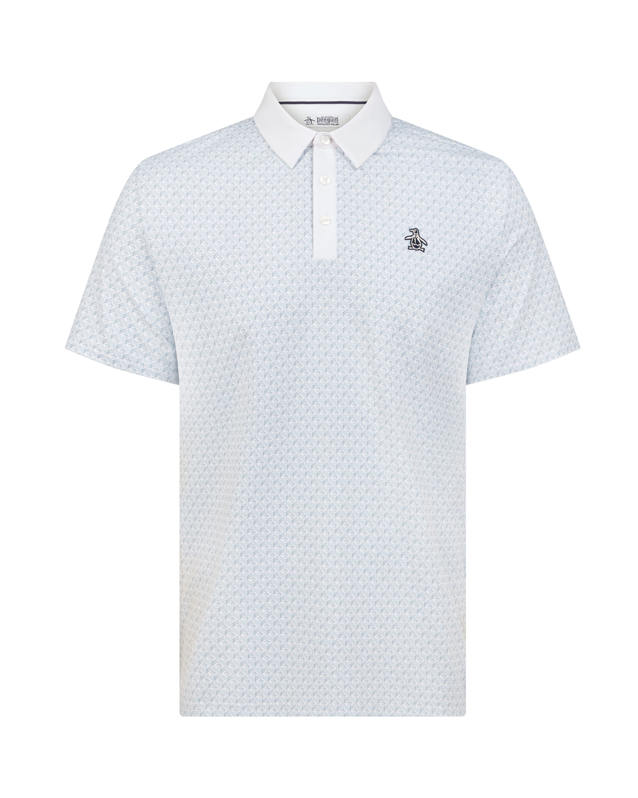 Petes Tee Time, Polo, Herre - bright_white