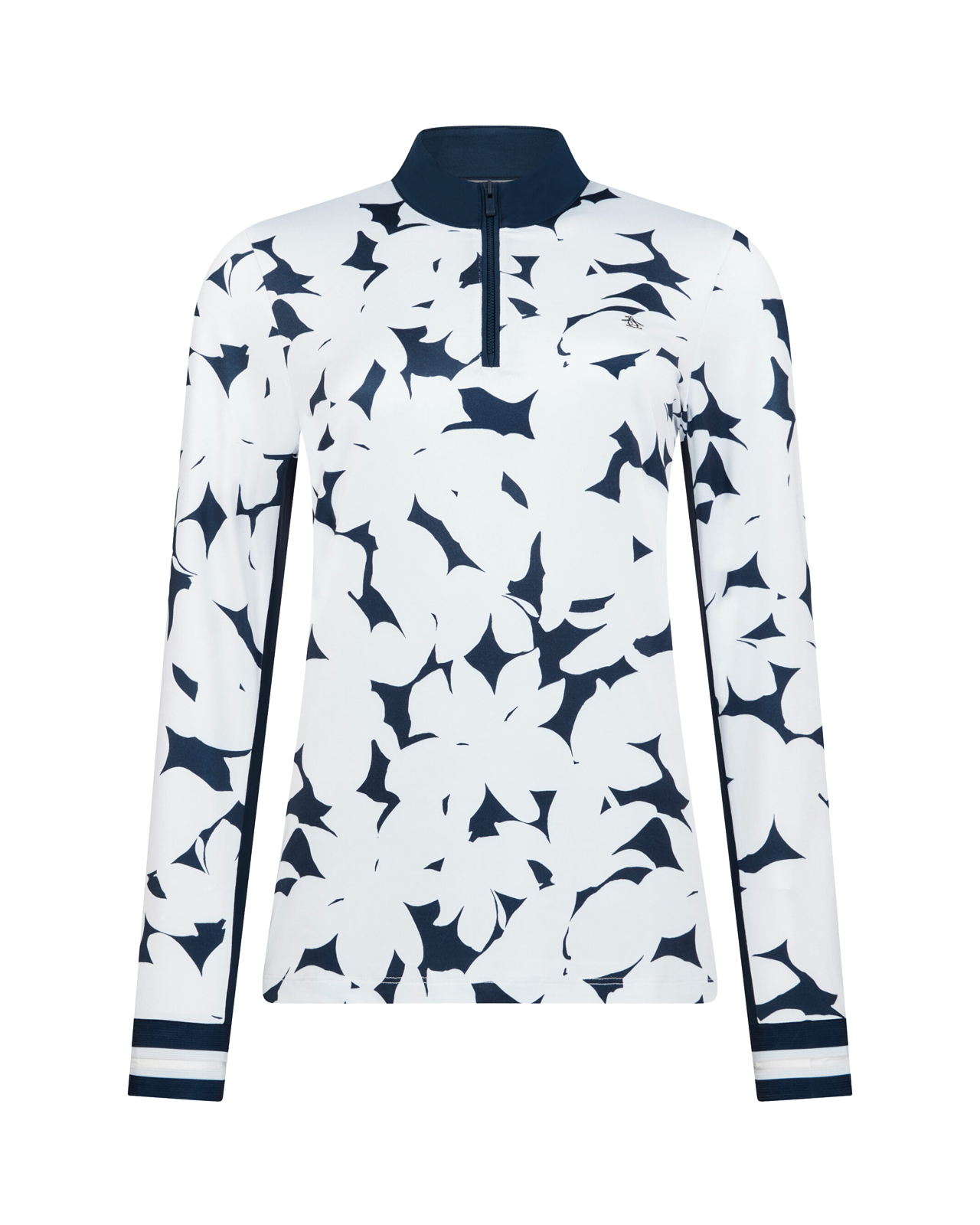 Riviera Floral, Trøye, Dame - black_iris