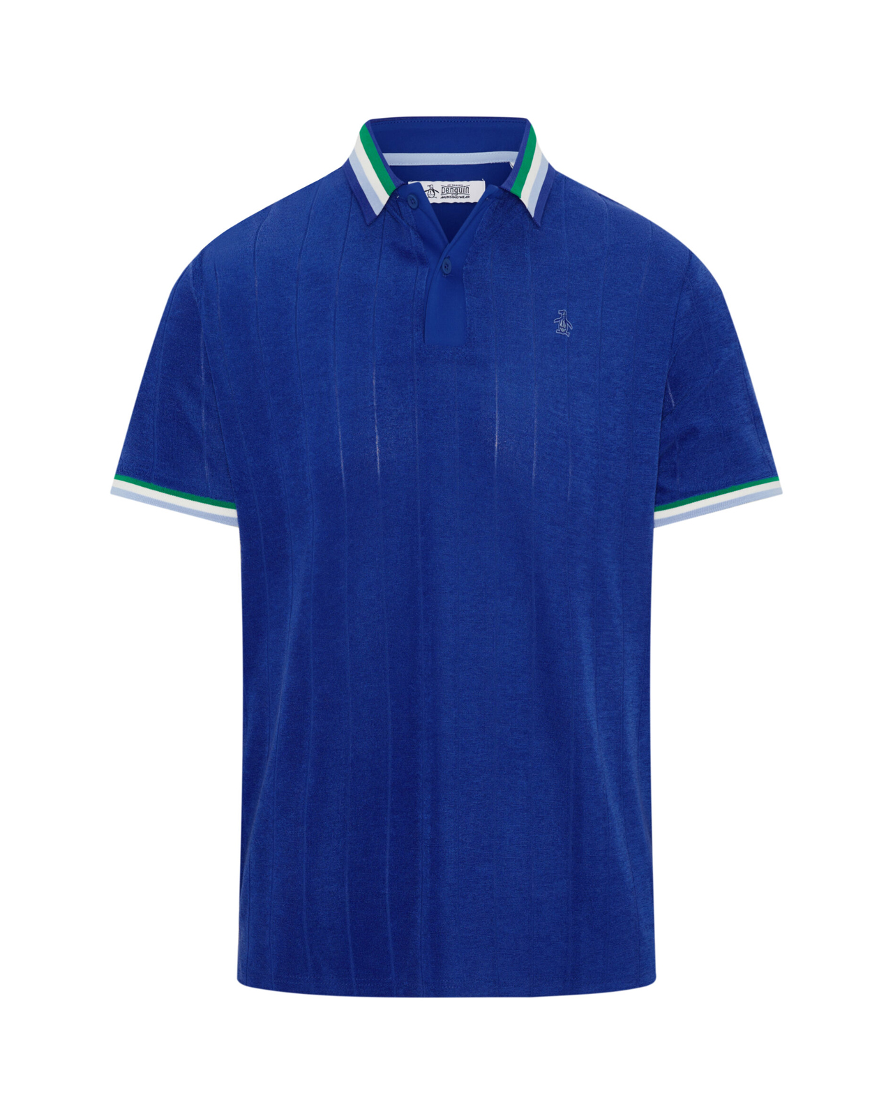 Ribbed Blocking, Polo, Herre - surf_the_web