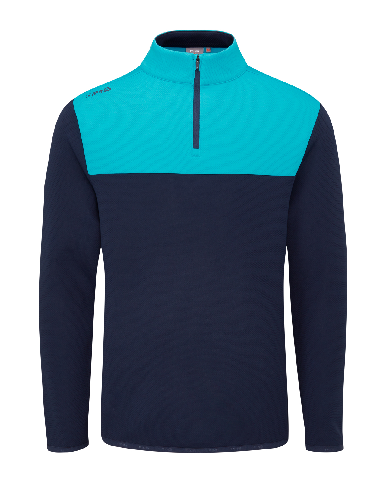Kinver, Genser, Herre - navy_turquoise