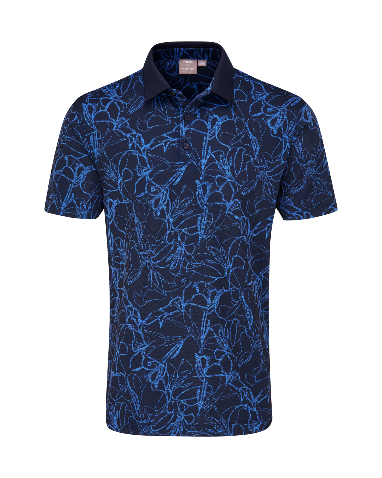 Orlando, Polo, Herre - navy_bright_cobalt