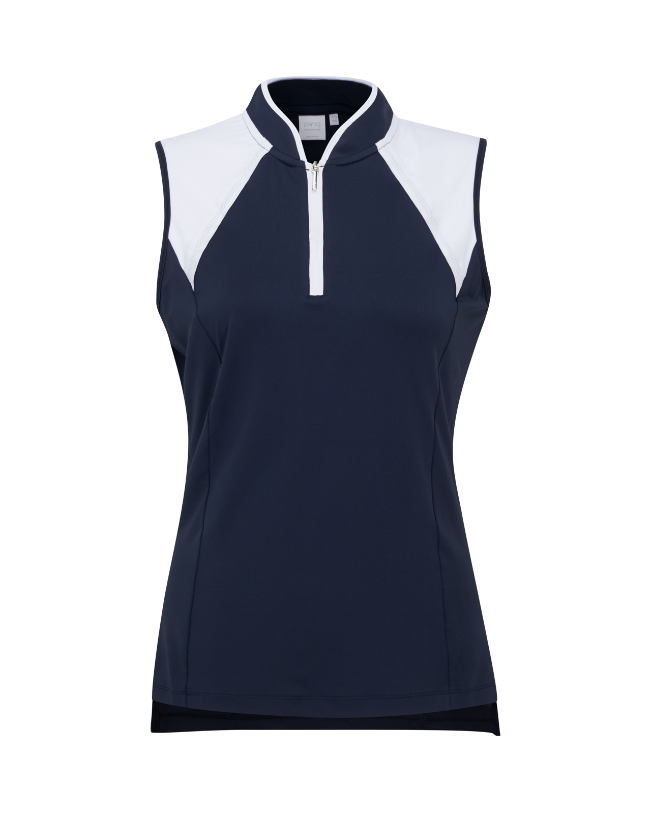 Nala, Ermeløs Polo, Dame - navy_white