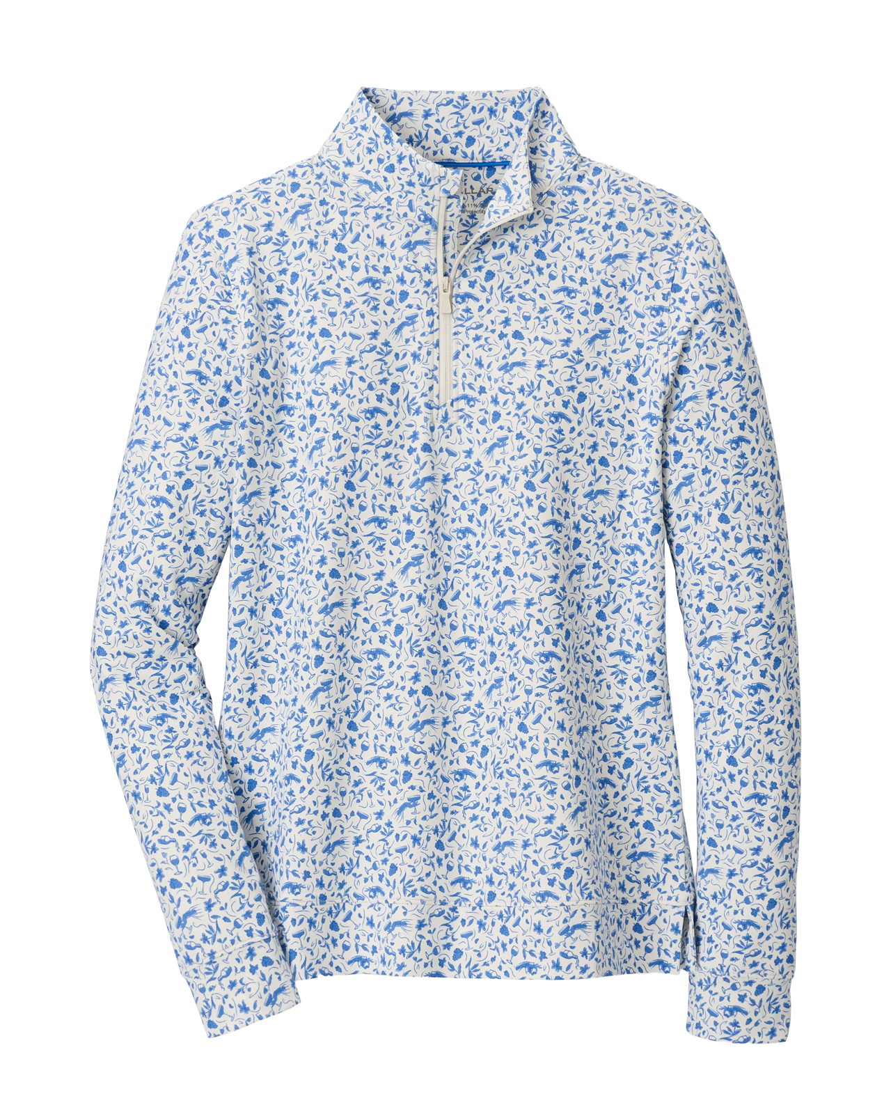 Vino Flora, Genser, Dame - blue_starling