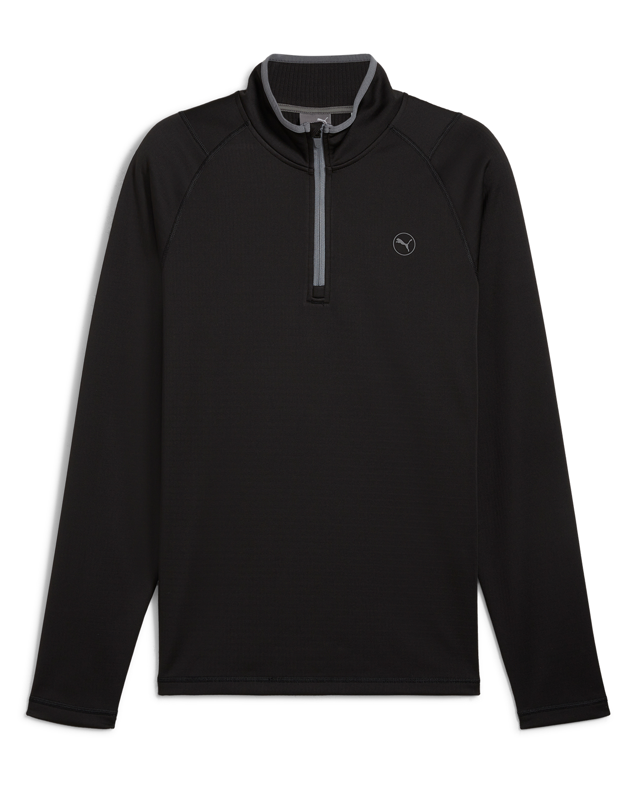 Waffle Fleece, Mellomlag, Herre - black