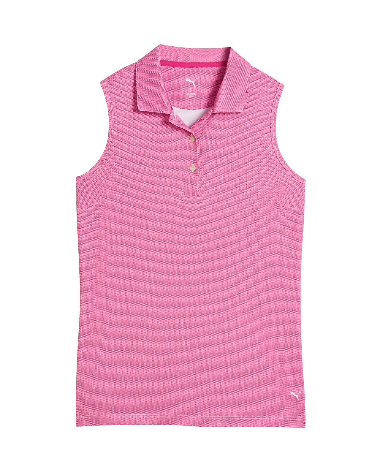 Birdseye, Ermeløs Polo, Dame - white_glow_pink_opal