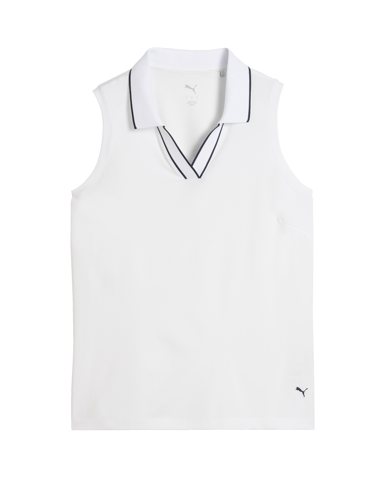 Ess, Ermeløs Polo, Dame - white_glow