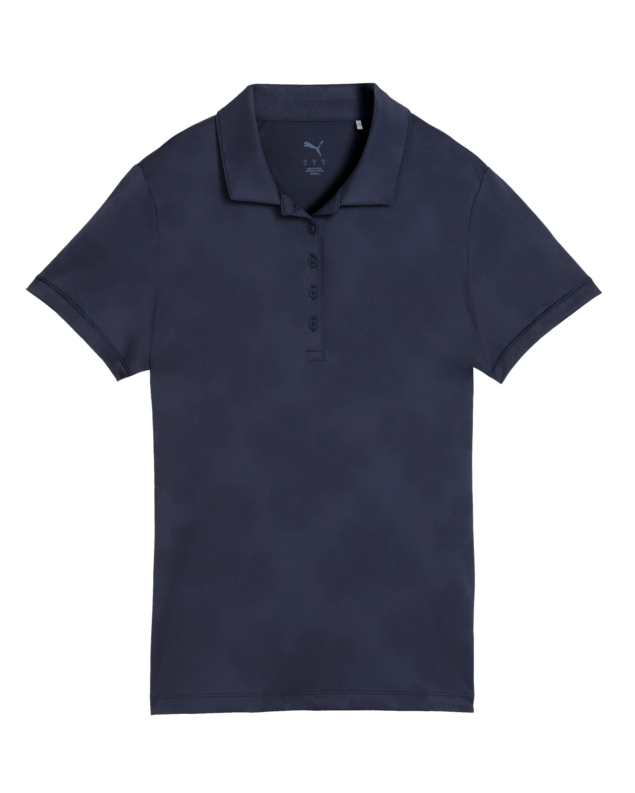 Floral Lace, Polo, Dame - deep_navy