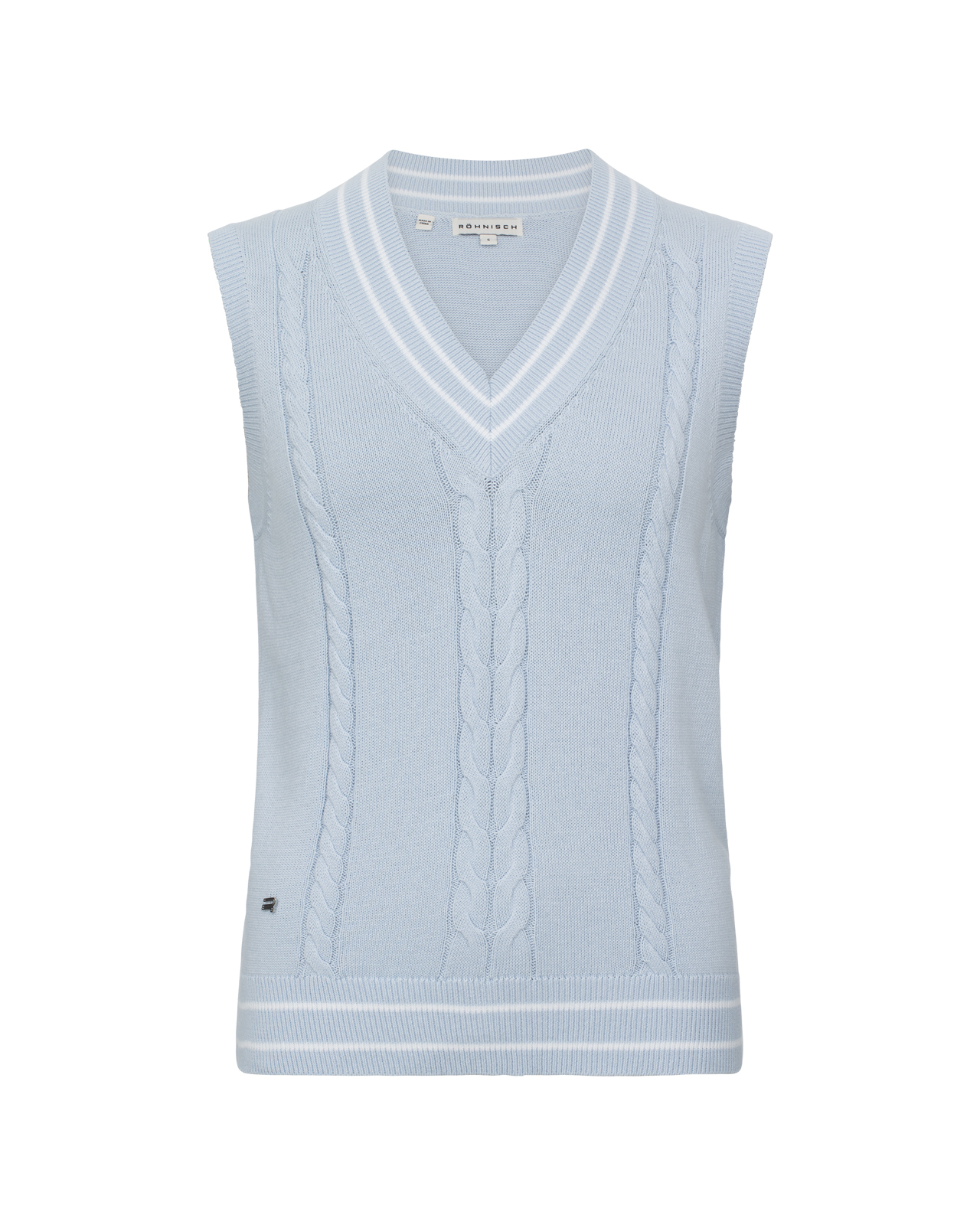 Cotton Cable, Vest, Dame - skyway