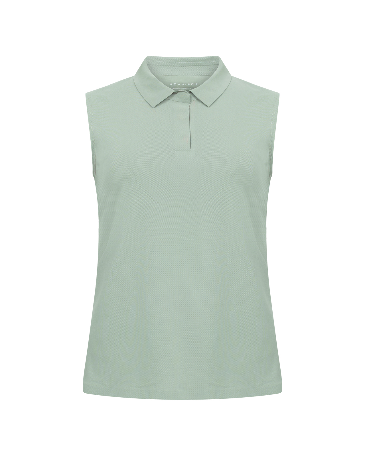 Fluid Tech, Ermeløs Polo, Dame - lily_pad