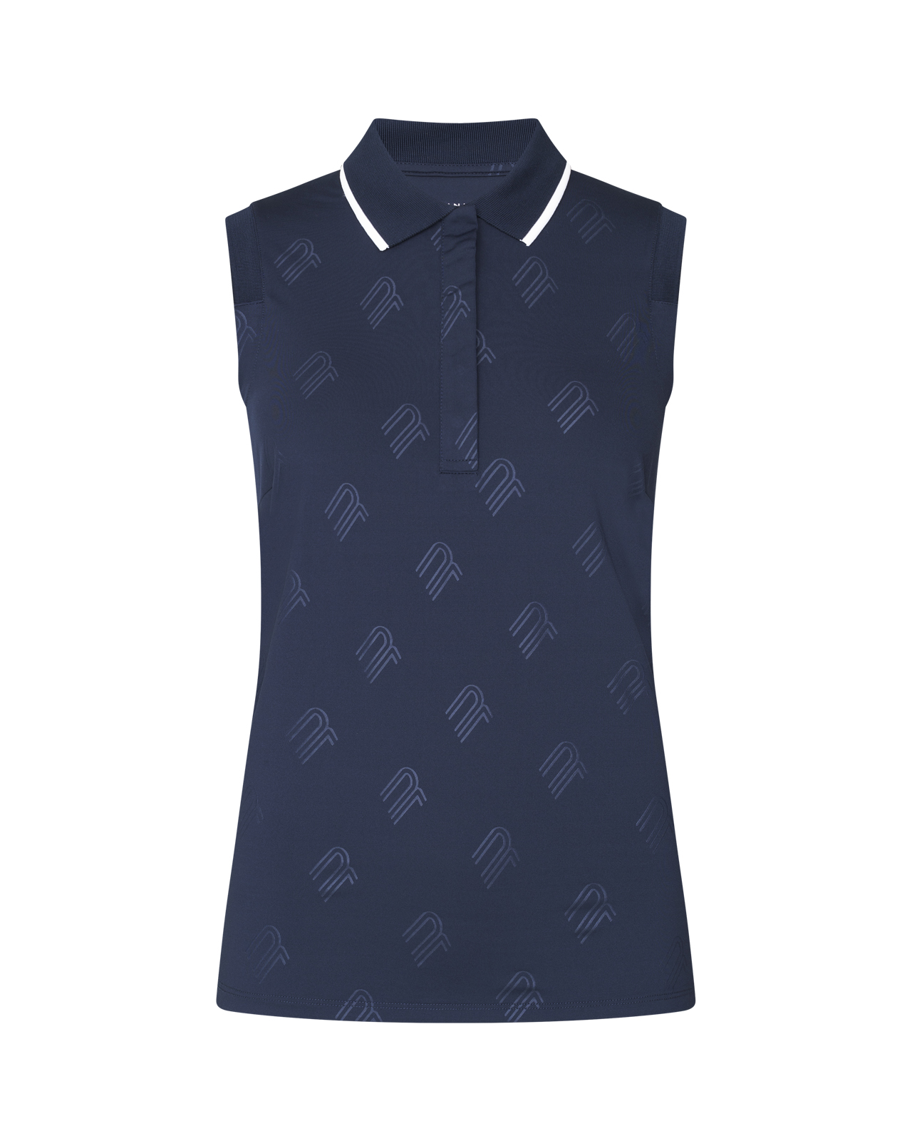 Deni, Ermeløs polo, Dame - navy