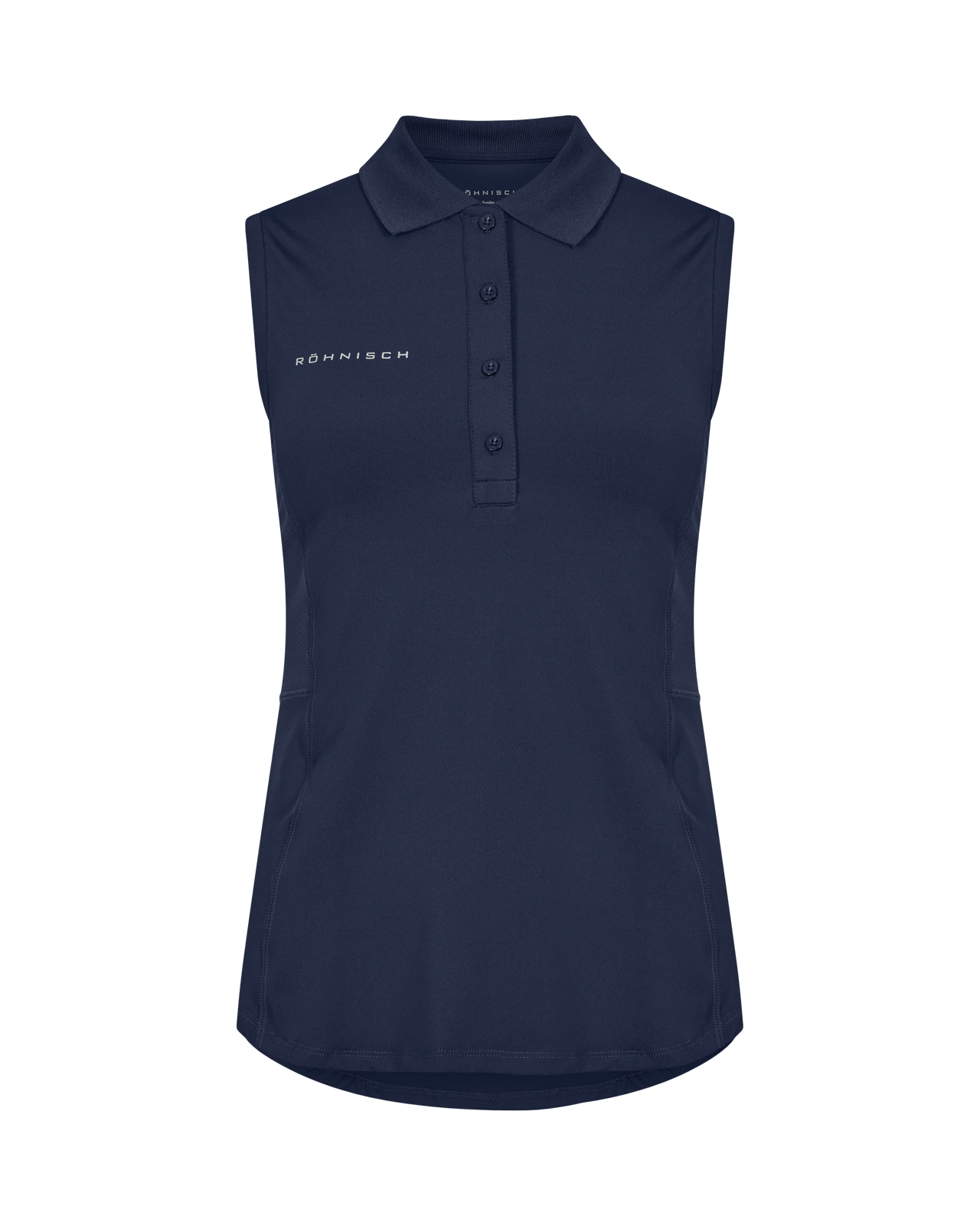 Nicky, Ermeløs polo, Dame - navy