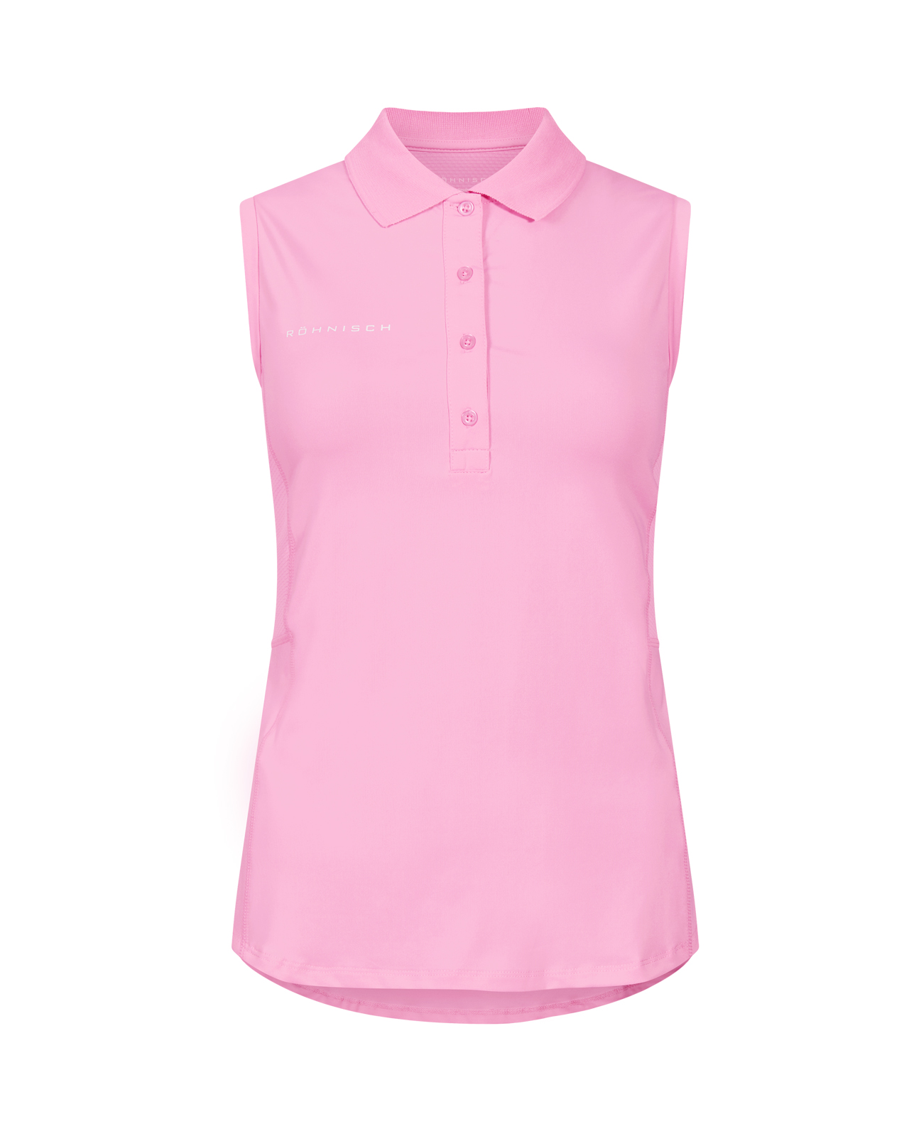 Nicky, Ermeløs polo, Dame - fuchsia_pink