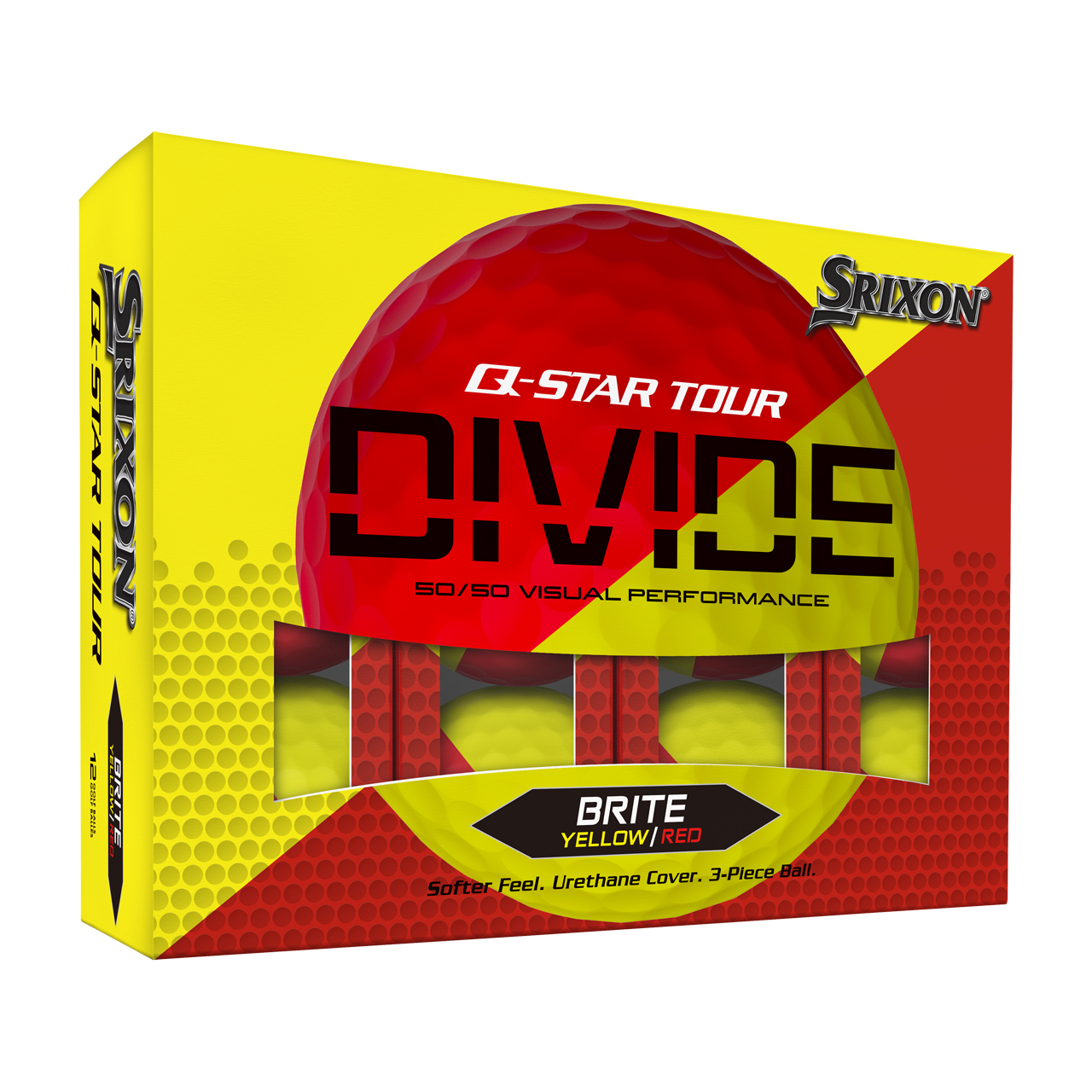 Q-Star Tour Divide 2, Baller 3-pack - yellow_red