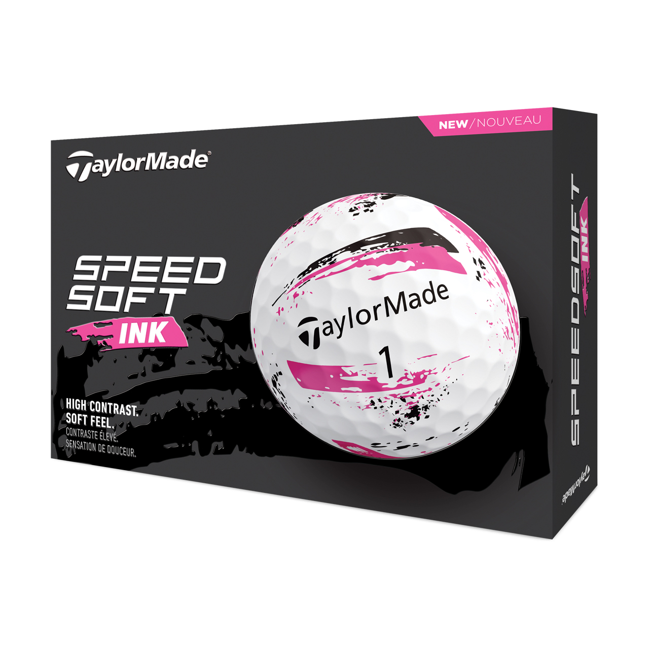 SpeedSoft Ink, Baller 3-pack - pink
