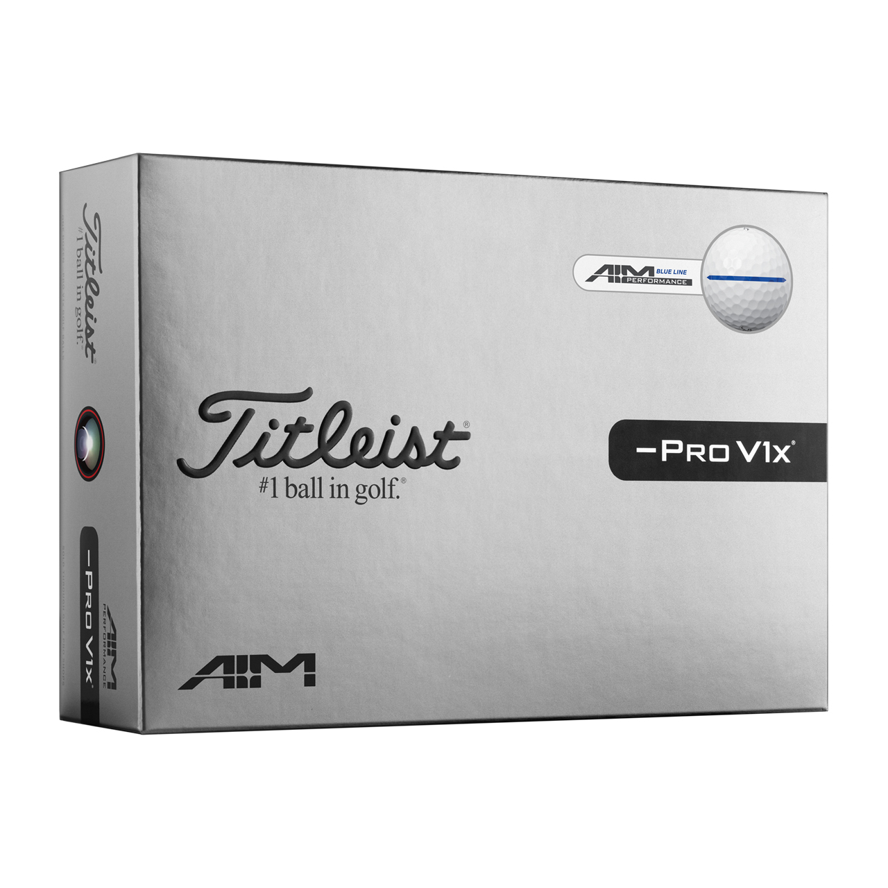 Pro V1x Left Dash Perf Align, Baller 3-pack - blue